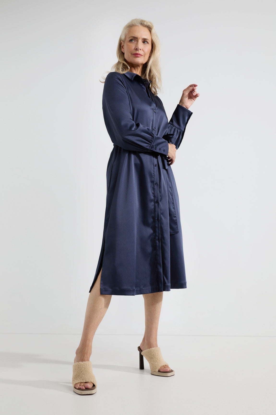 Anya dress | Navy