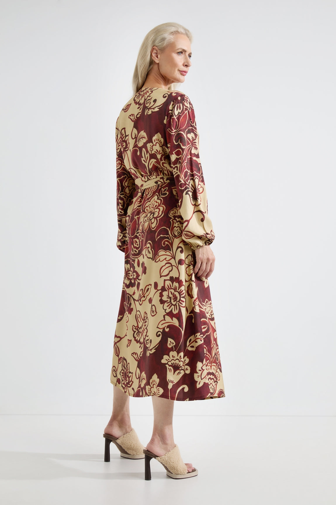 Alise dress | Camel print