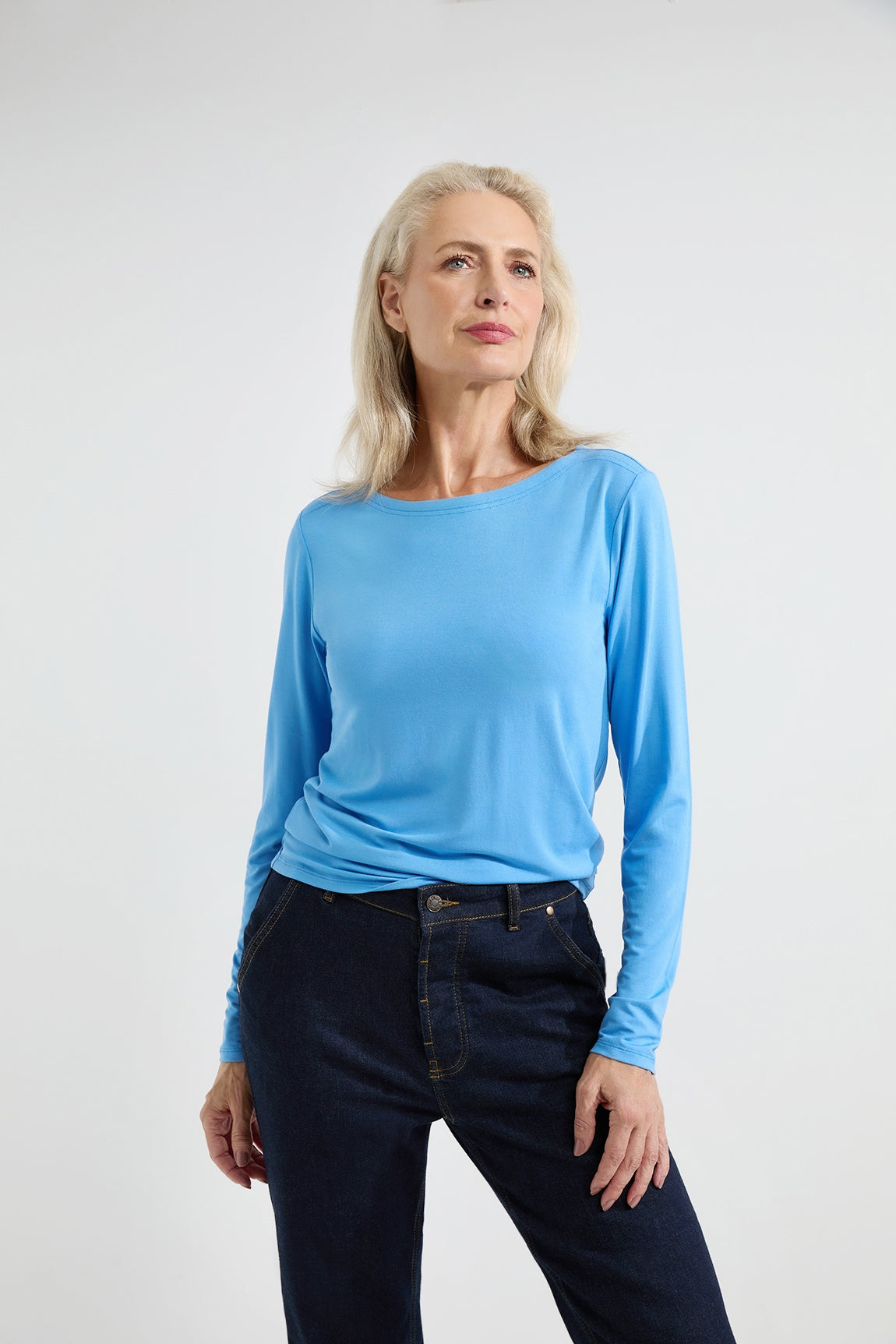 Aline t-shirt | French Blue