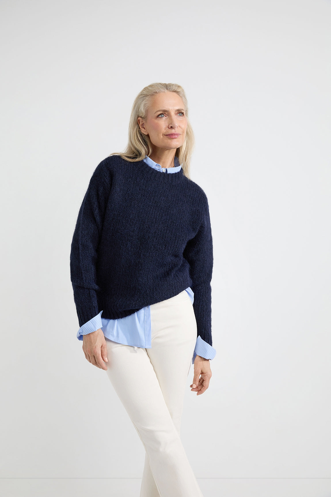 Aniek sweater | Navy