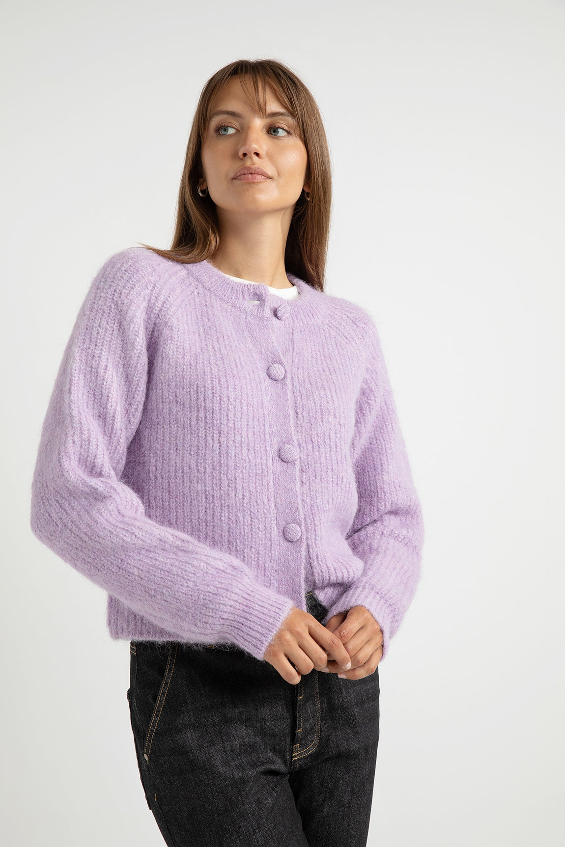 Abigail cardigan | Lilac