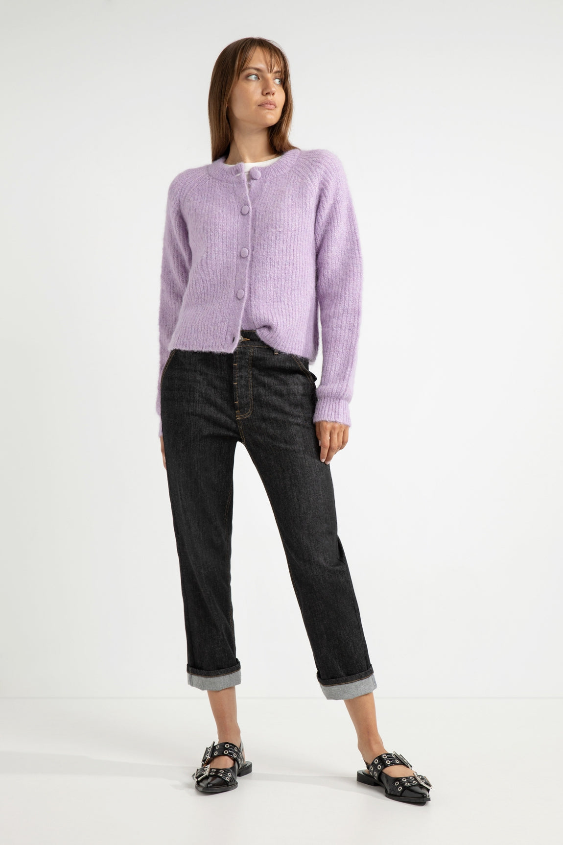 Abigail cardigan | Lilac