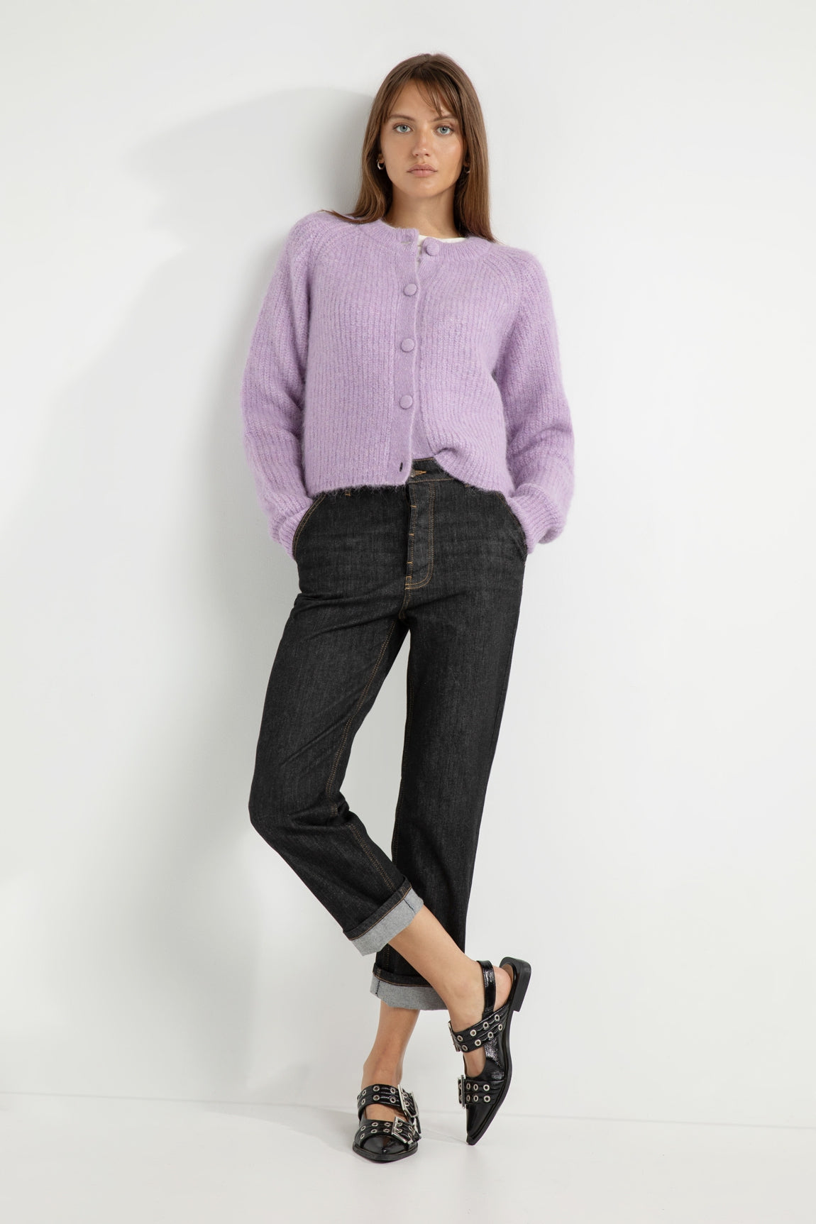 Abigail cardigan | Lilac