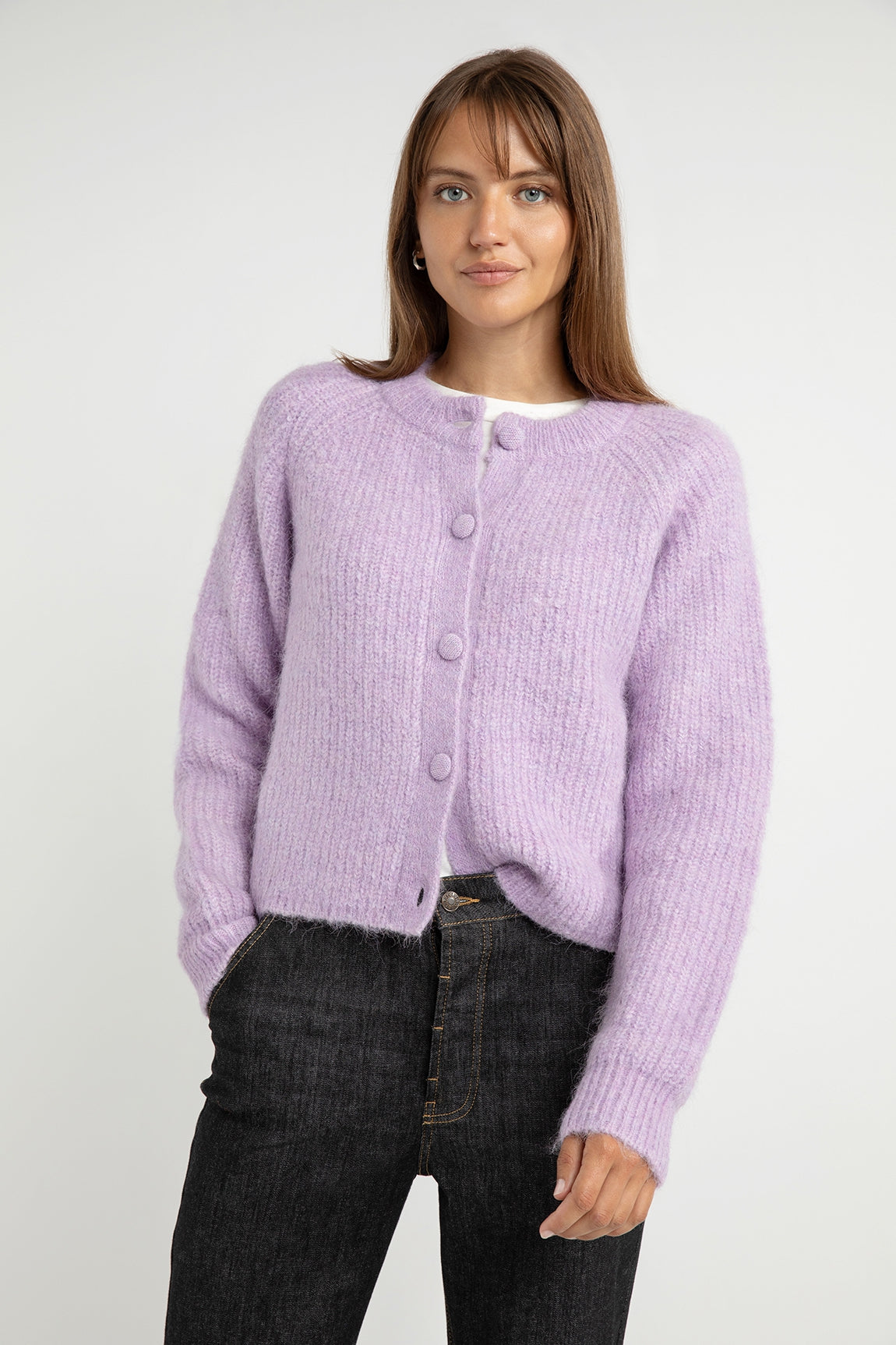 Abigail cardigan | Lilac