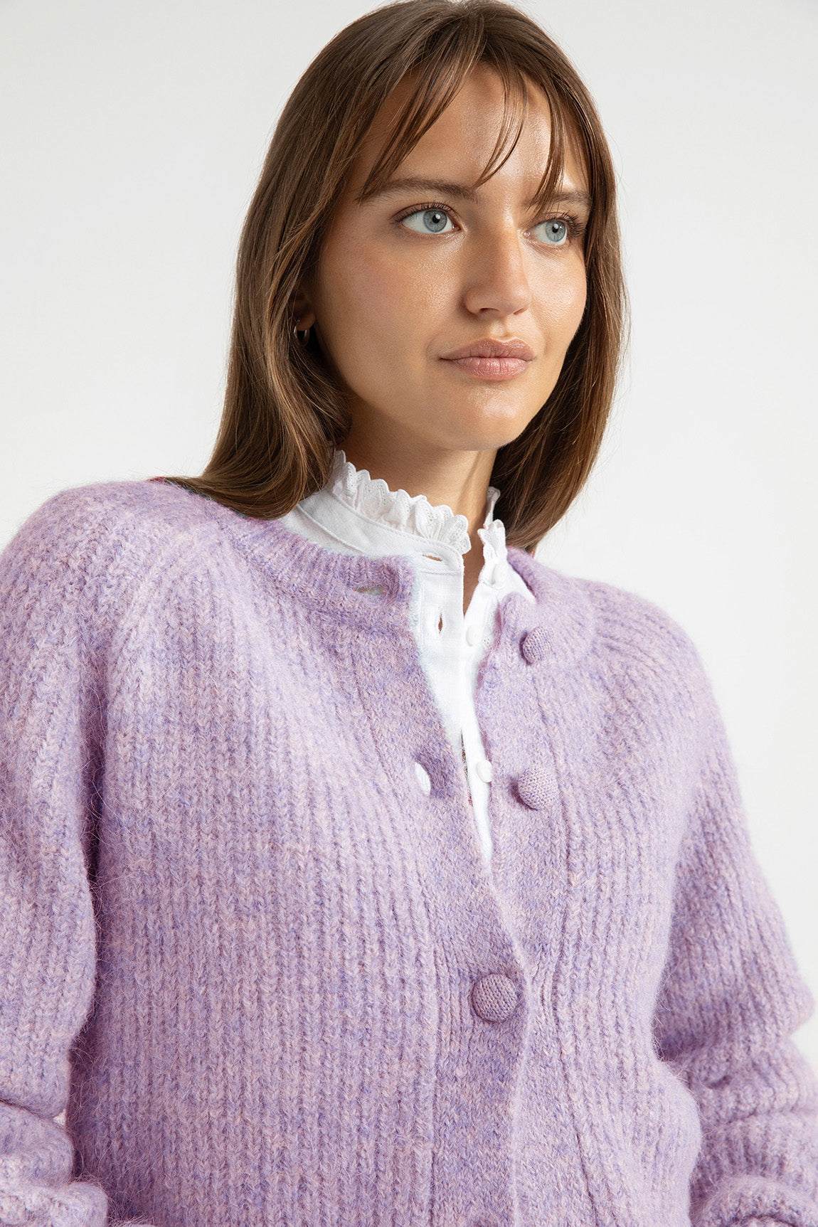 Abigail cardigan | Lilac