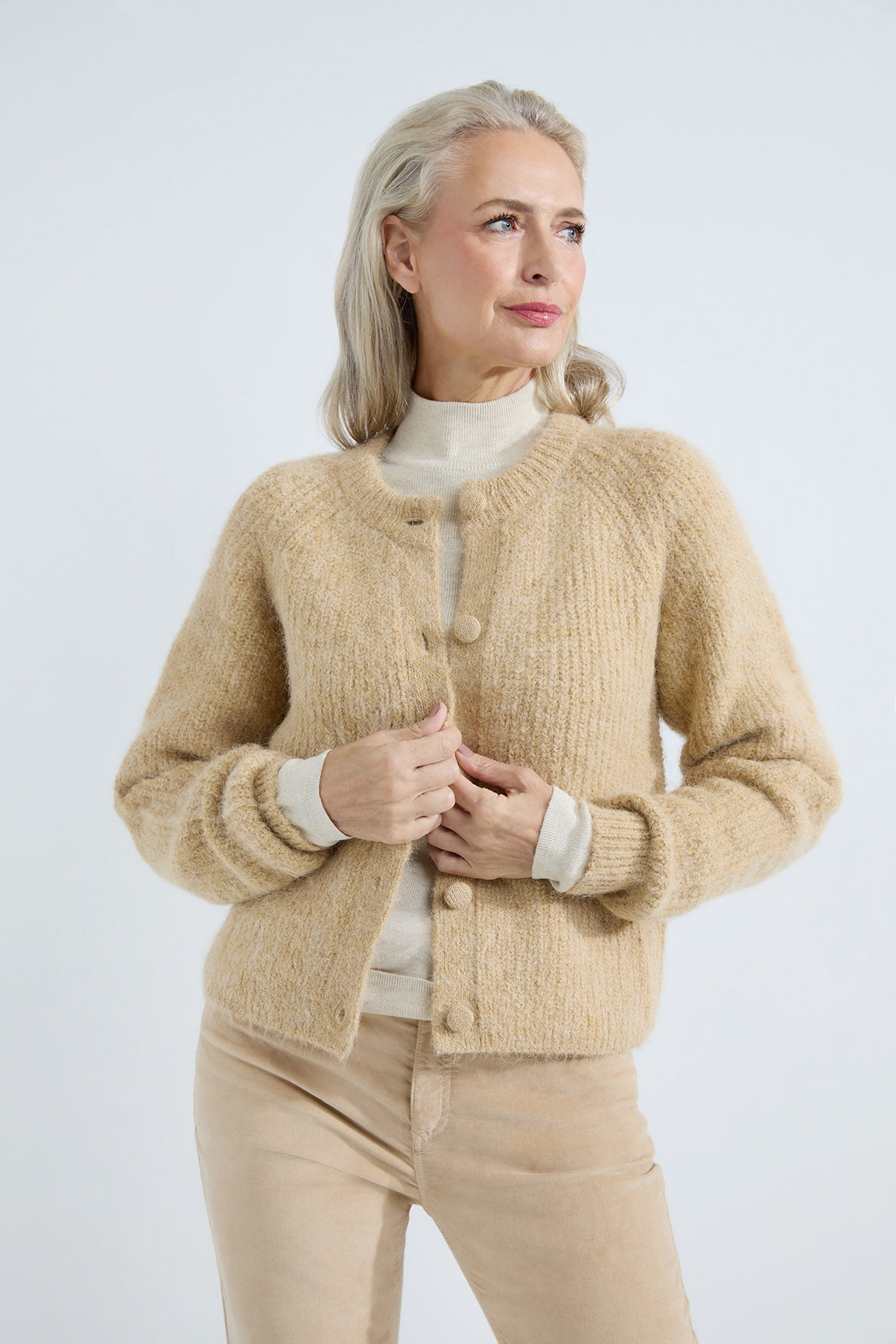 Abigail cardigan | Camel