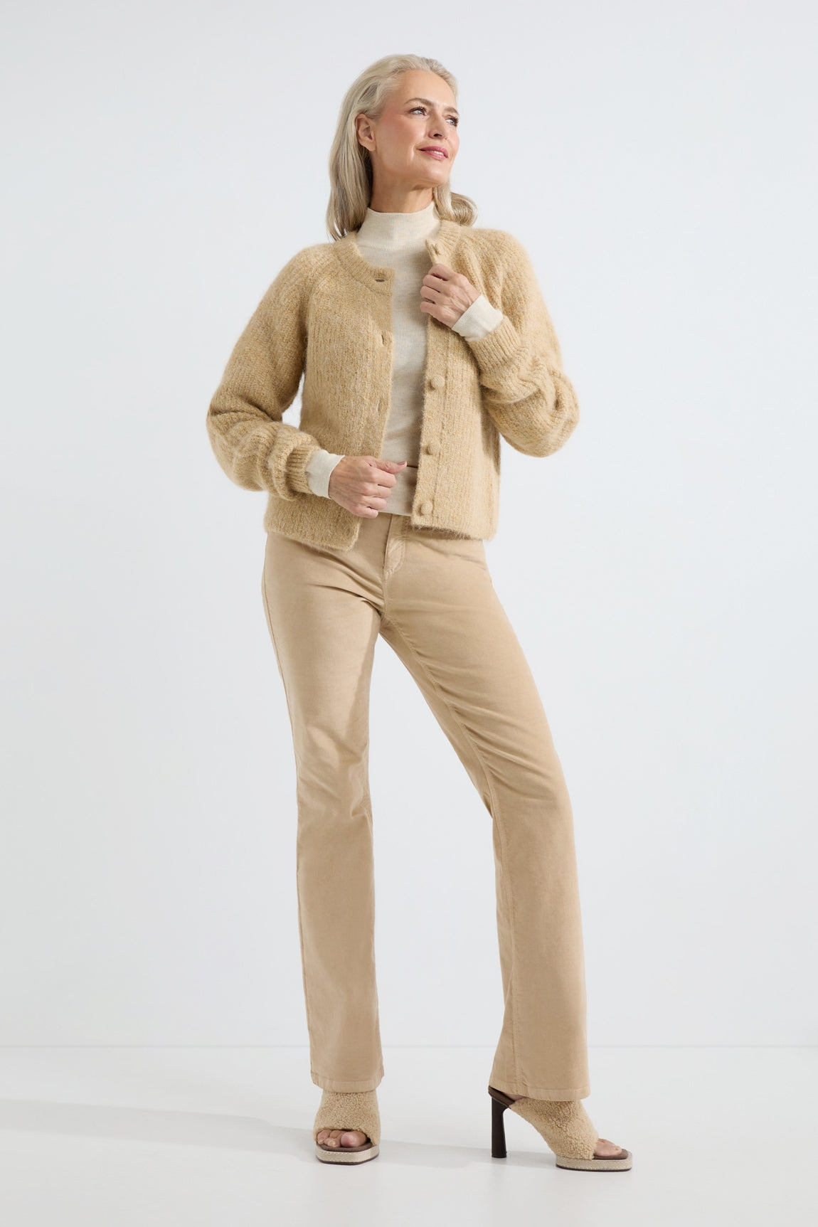 Abigail cardigan | Camel