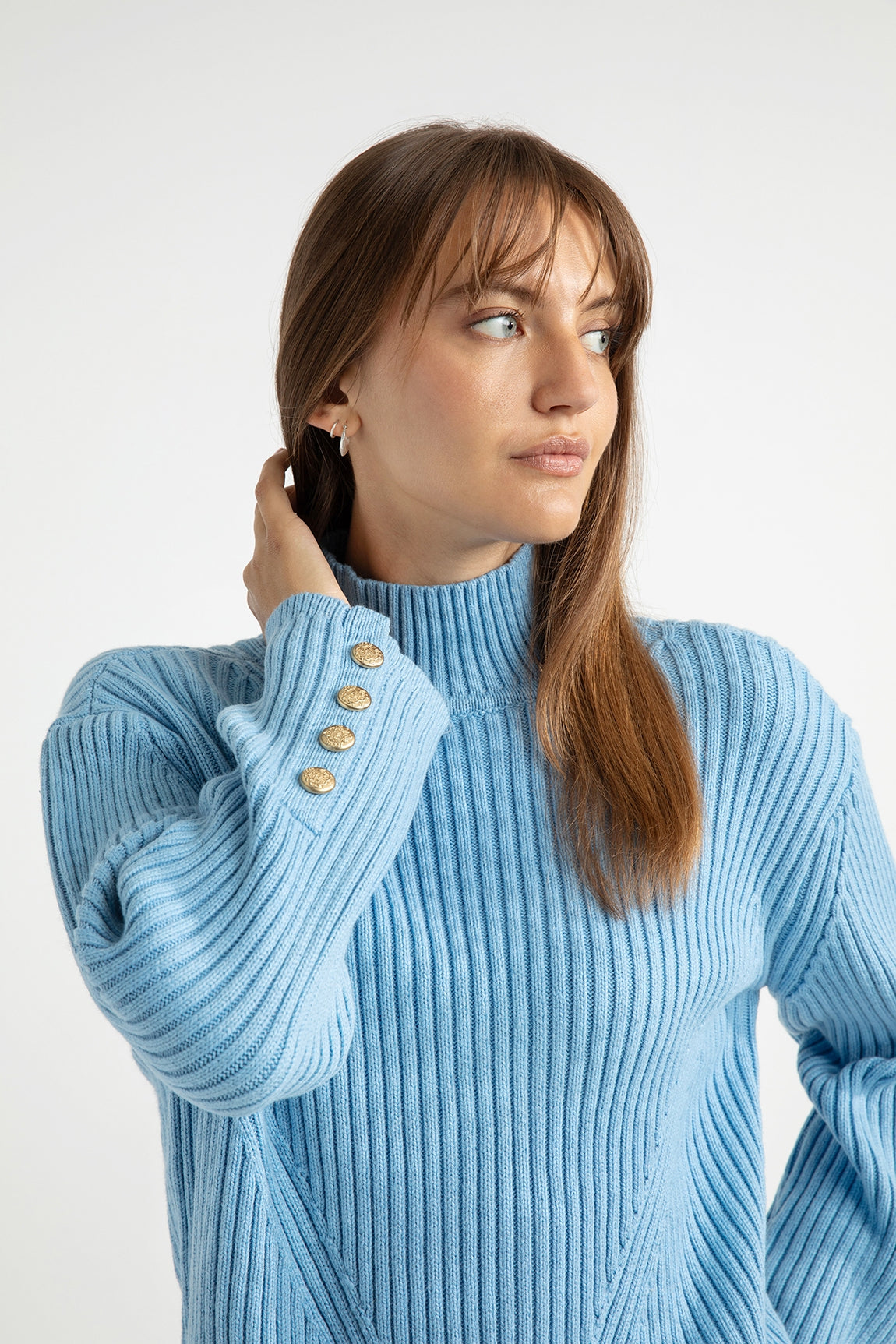 Aisha sweater | French Blue