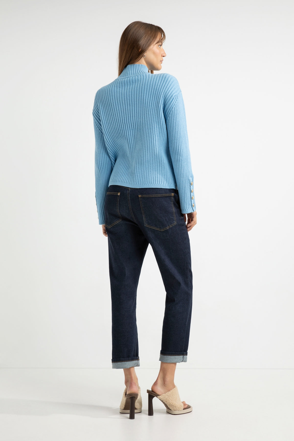 Aisha sweater | French Blue