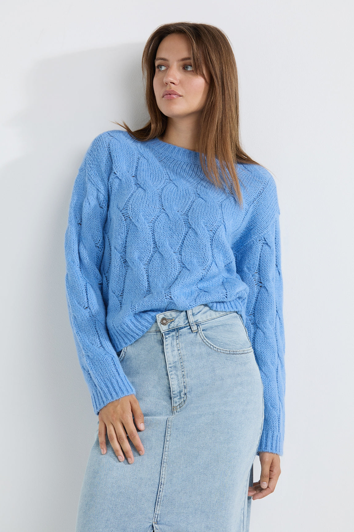 Armani sweater | French Blue