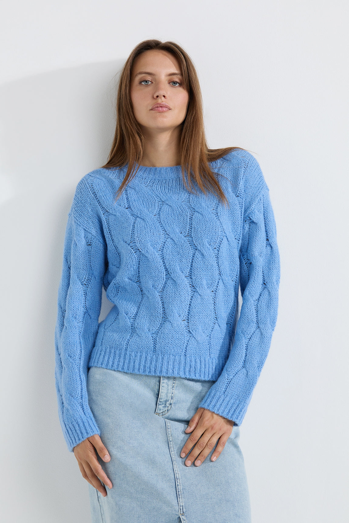 Armani sweater | French Blue