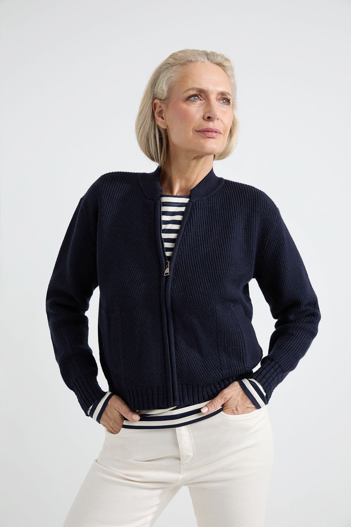 Annelot jacket | Navy