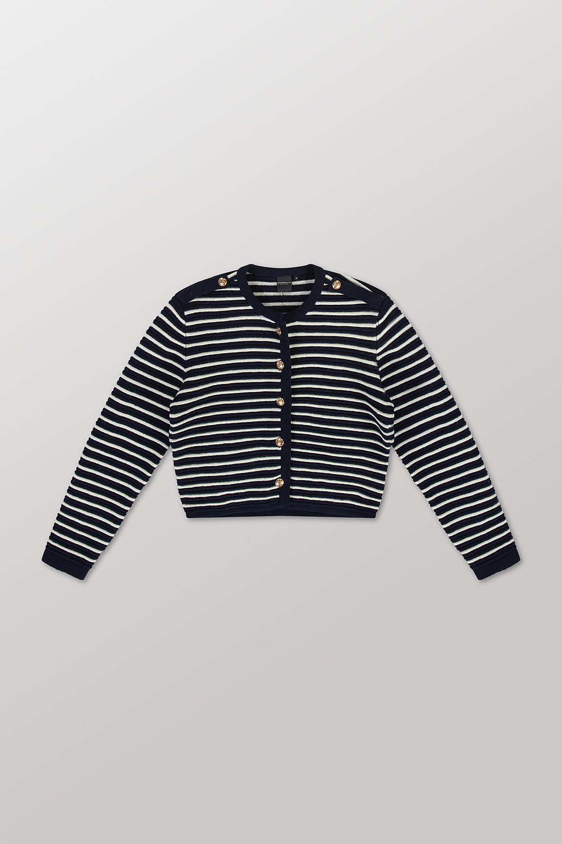 Avery cardigan | Navy stripe