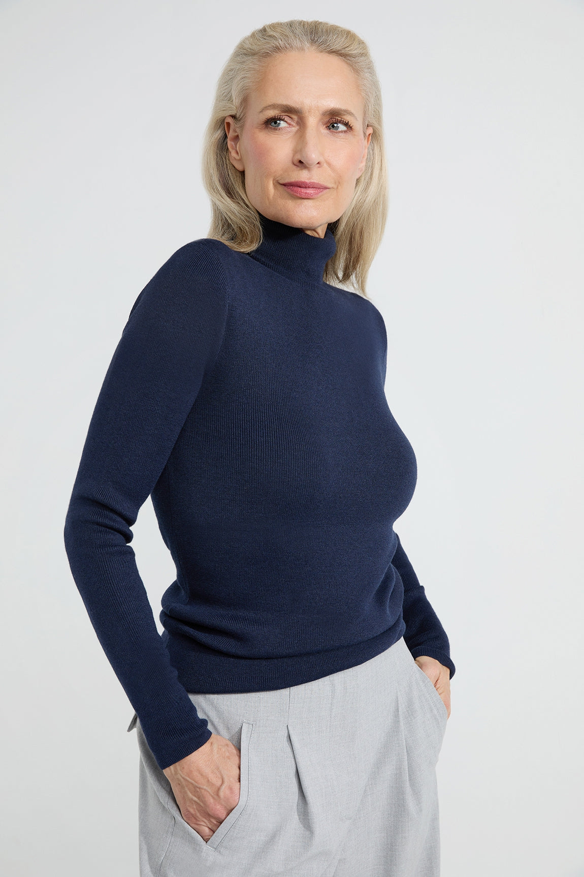 Saar sweater | Navy