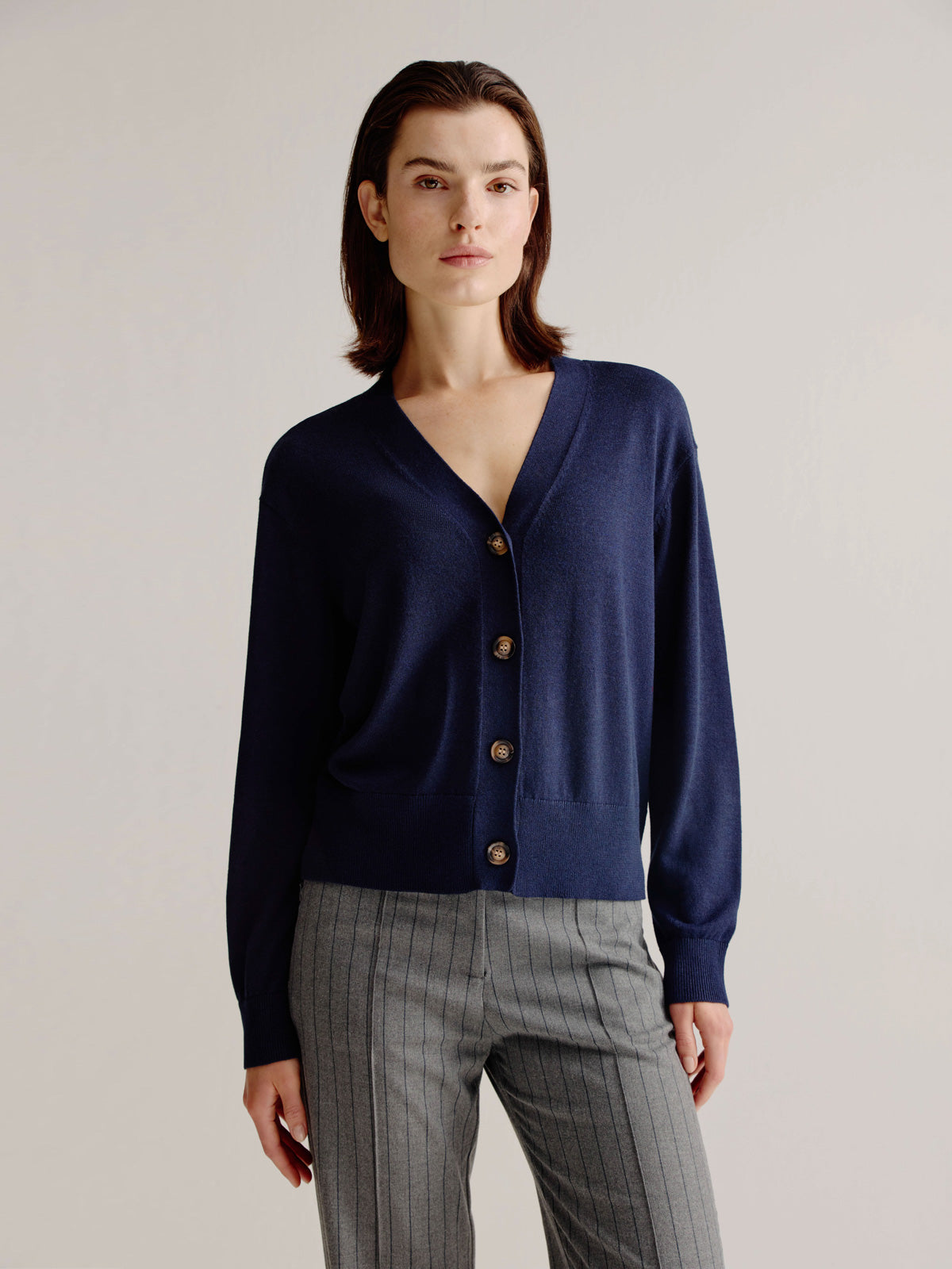 August cardigan | Navy