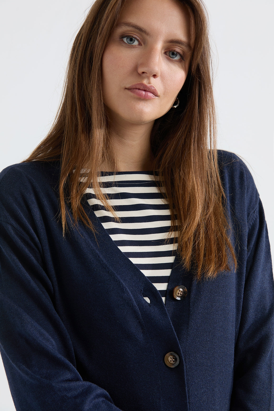 August cardigan | Navy