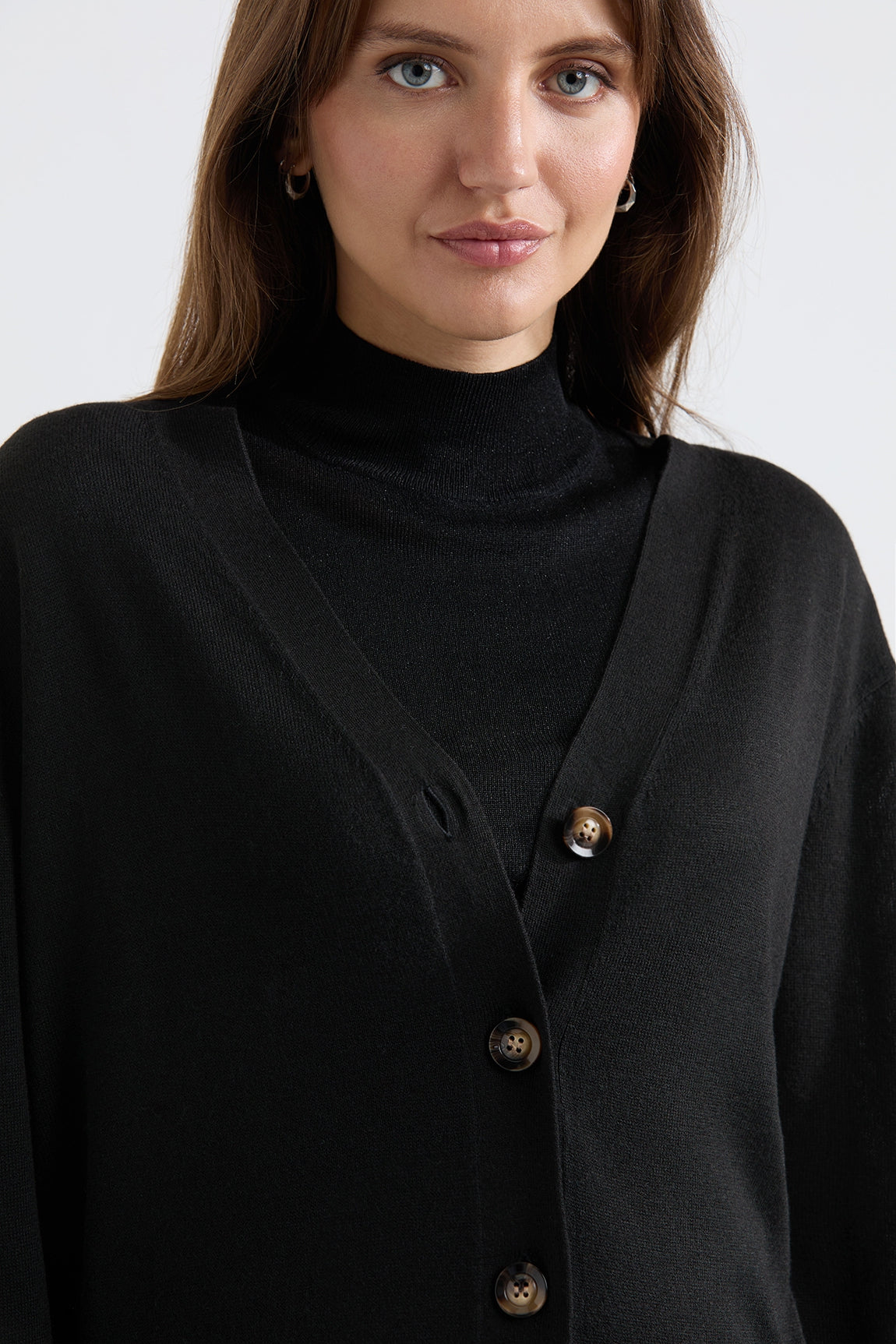 August cardigan | Black