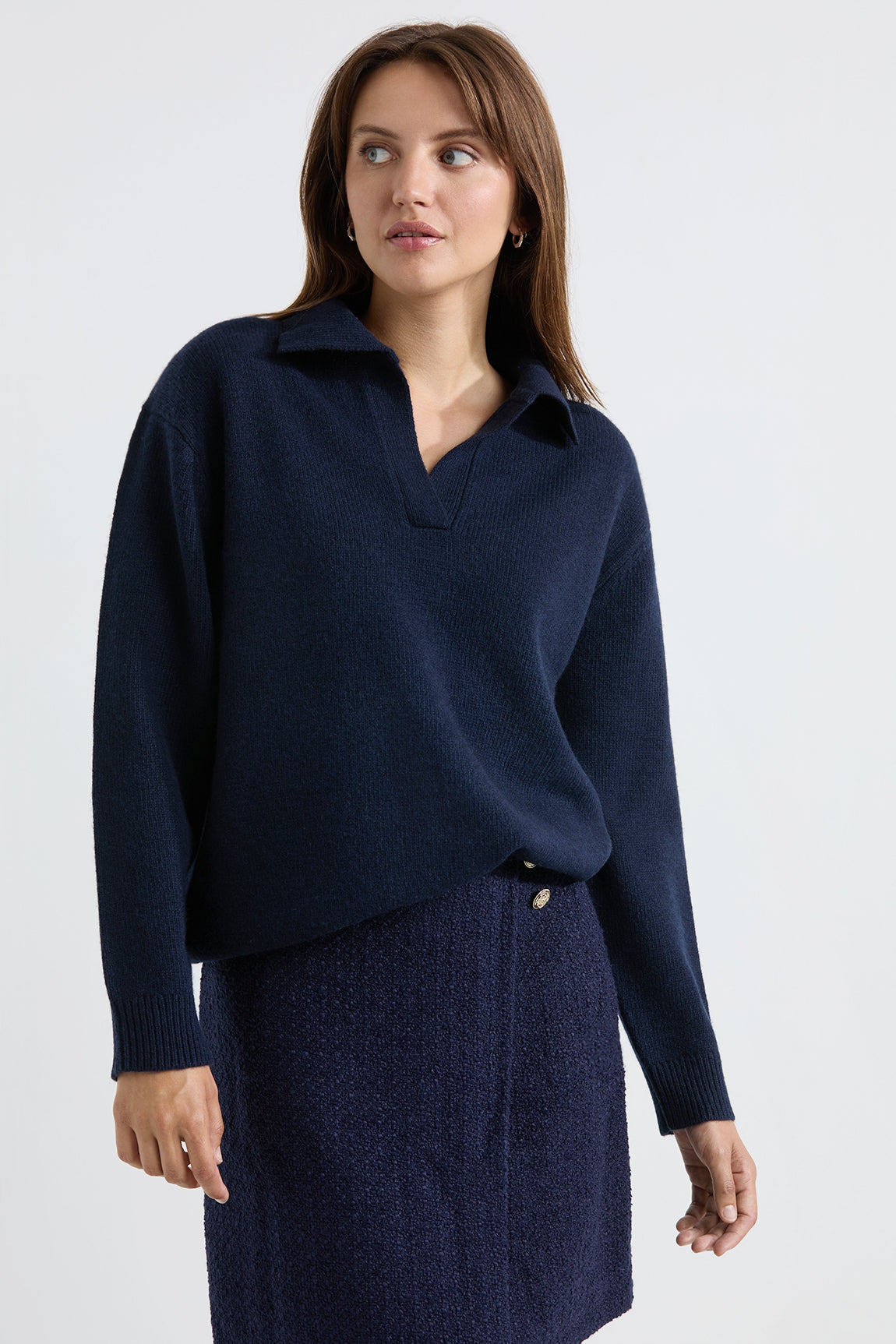 Anais sweater | Navy