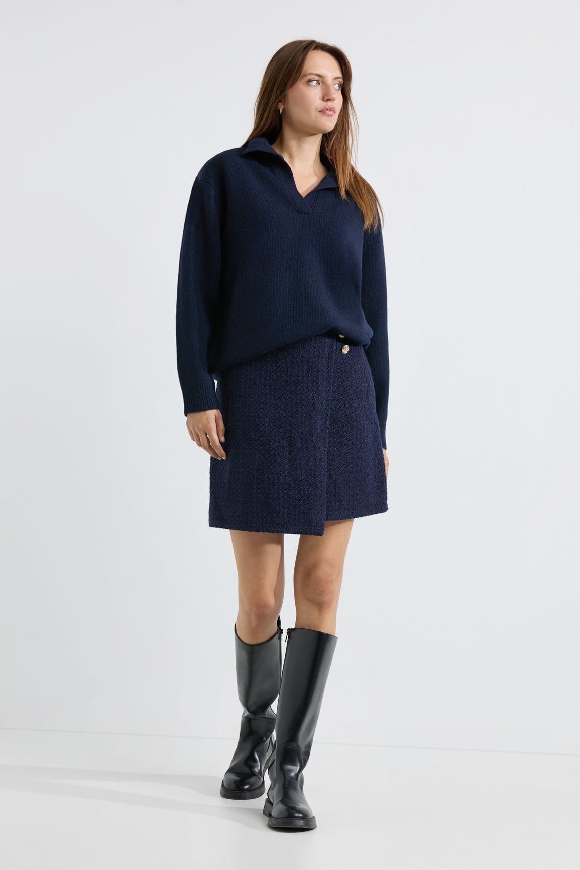 Anais sweater | Navy