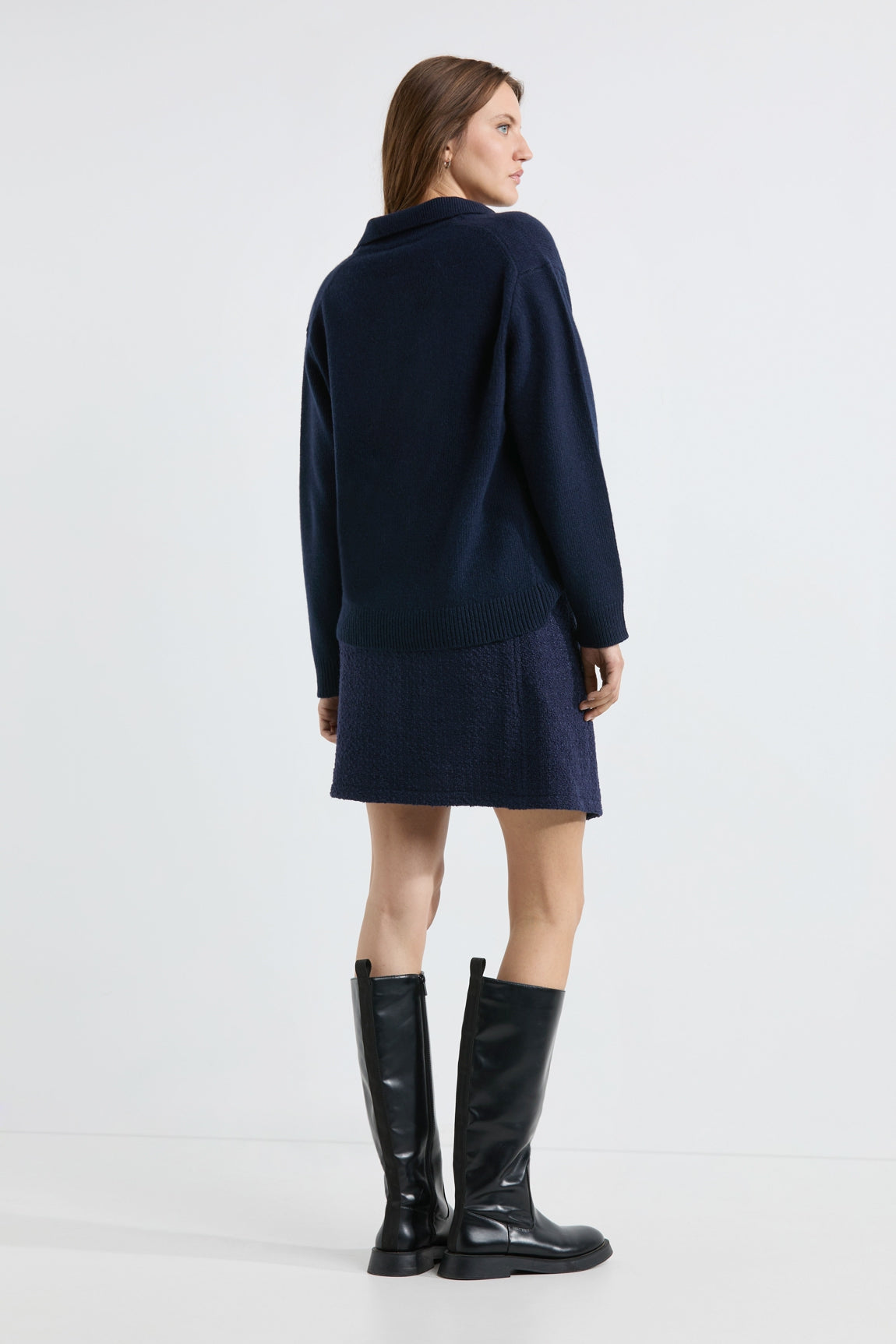 Anais sweater | Navy