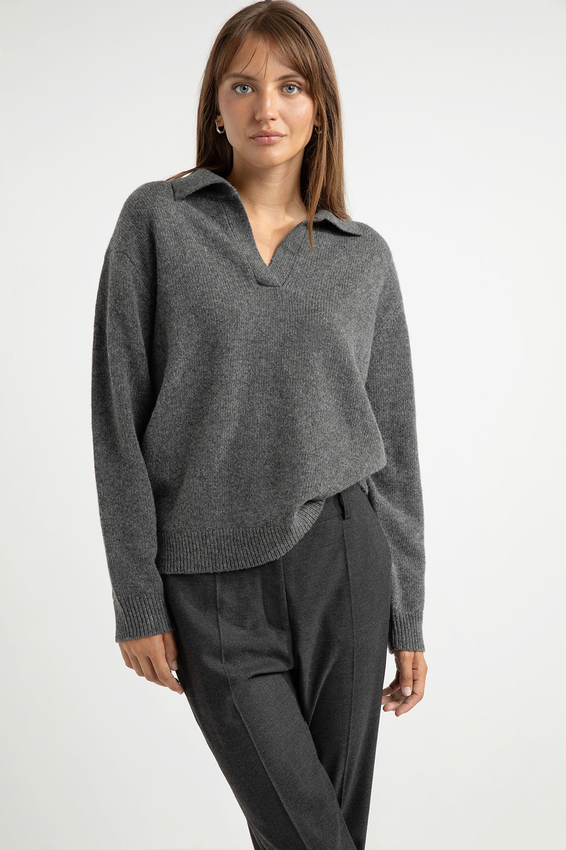 Anais sweater | Anthracite