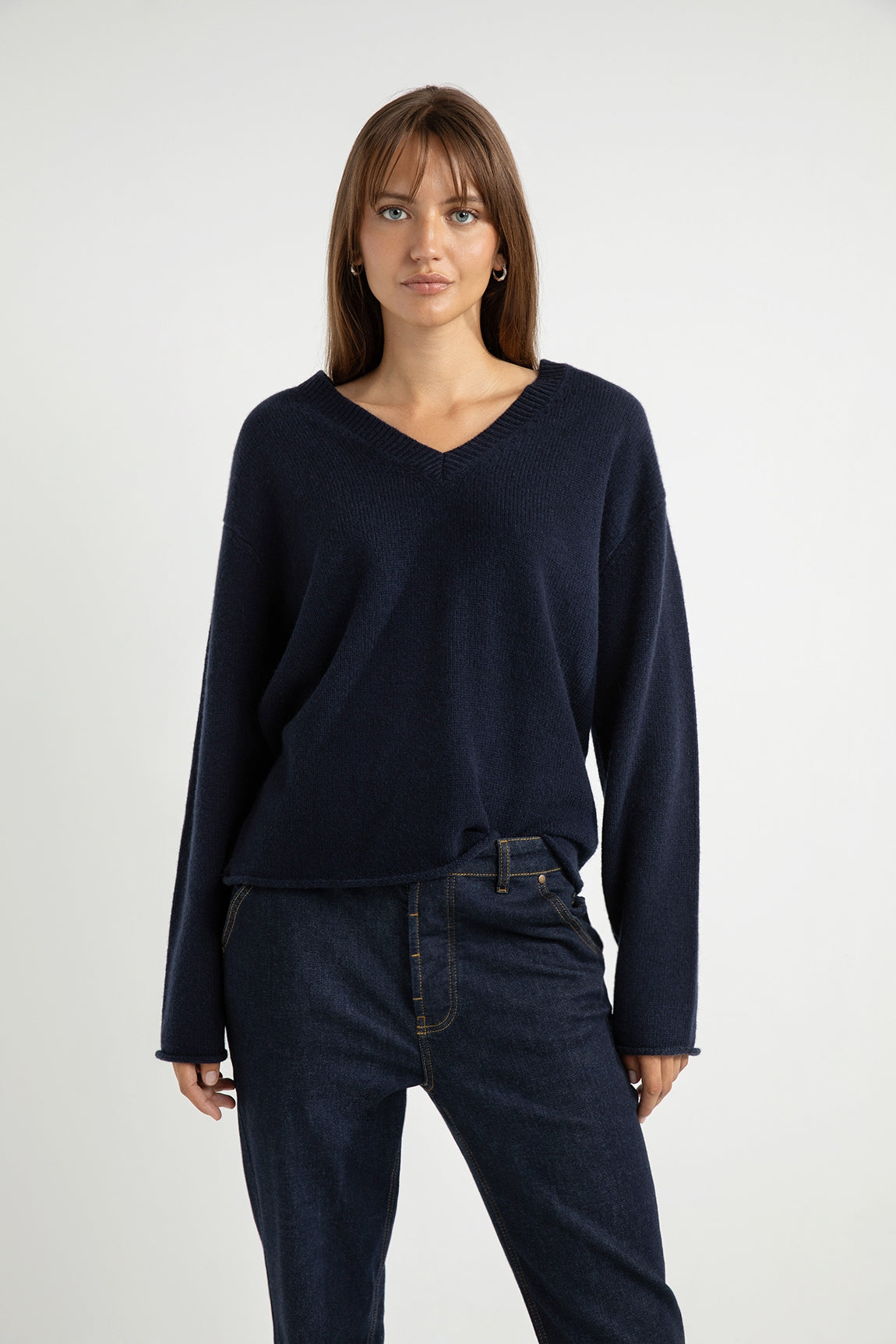 Anita sweater | Navy