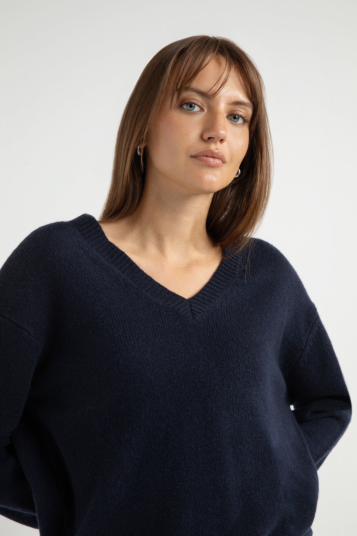 Anita sweater | Navy