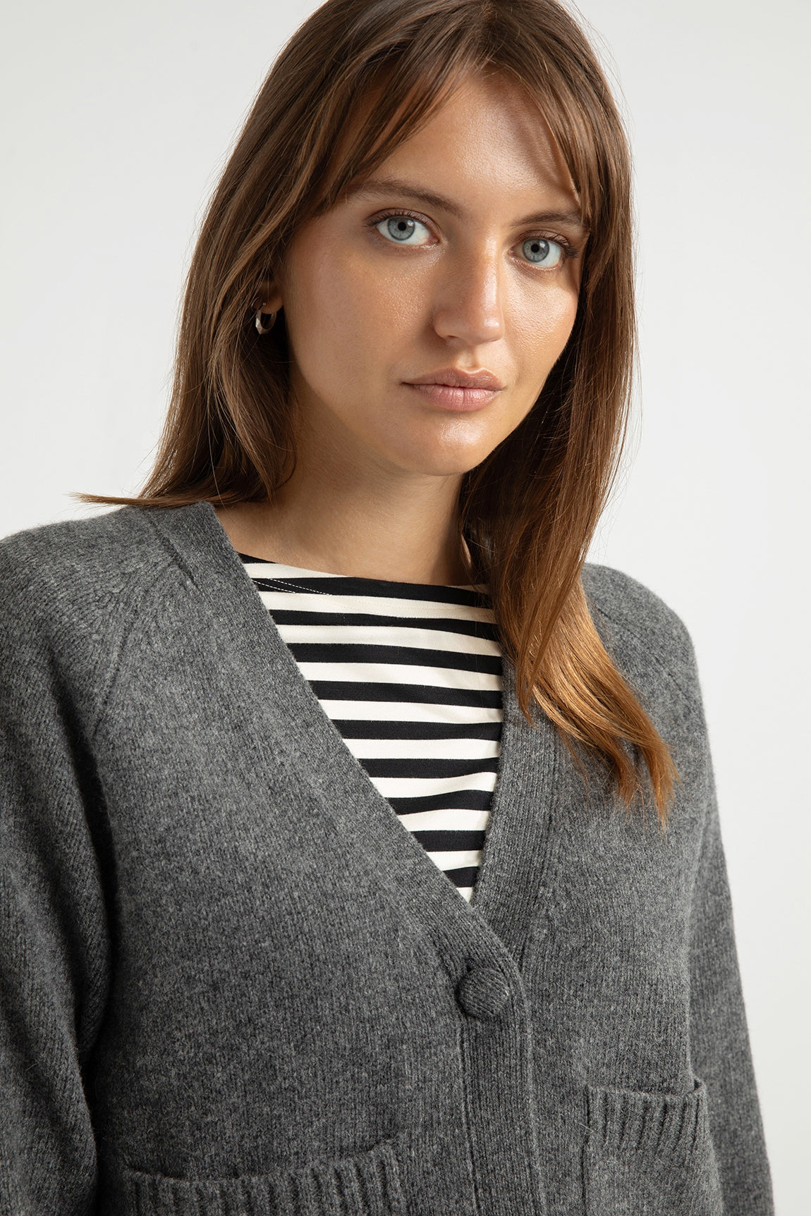 Aletta cardigan | Anthracite