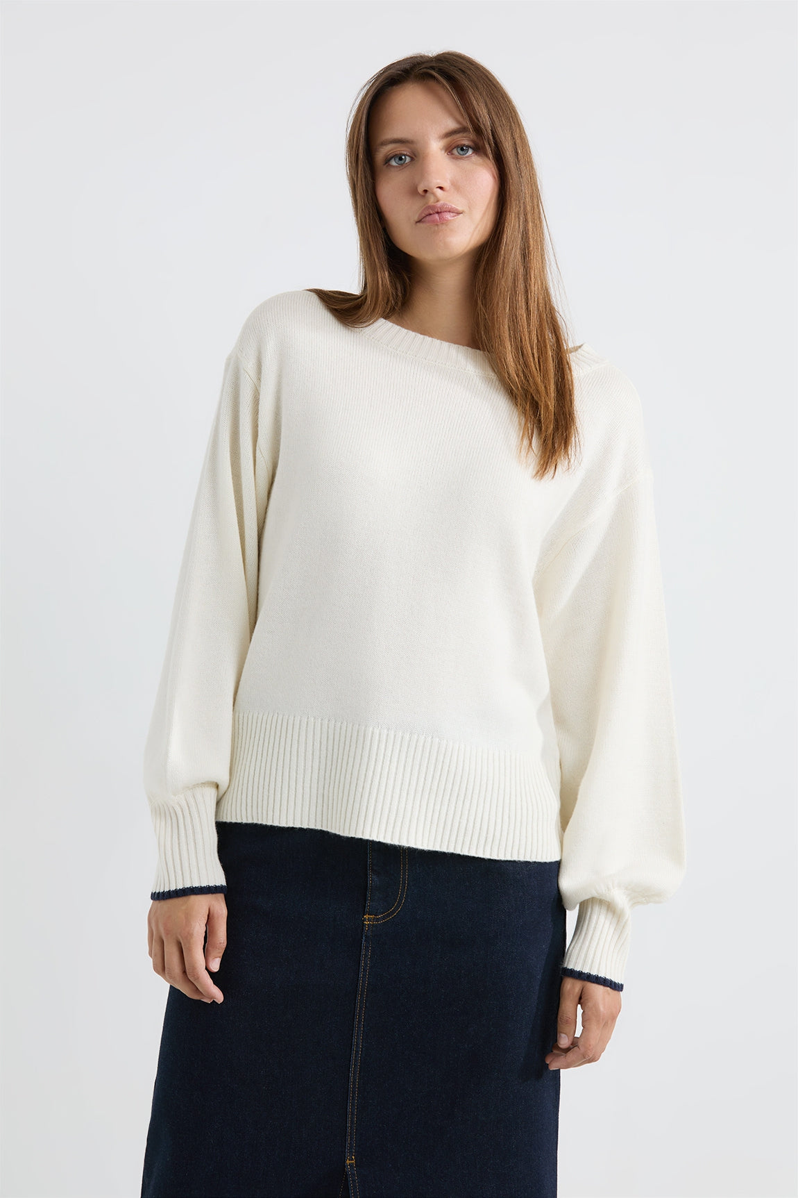 Arno sweater | Off White stripe