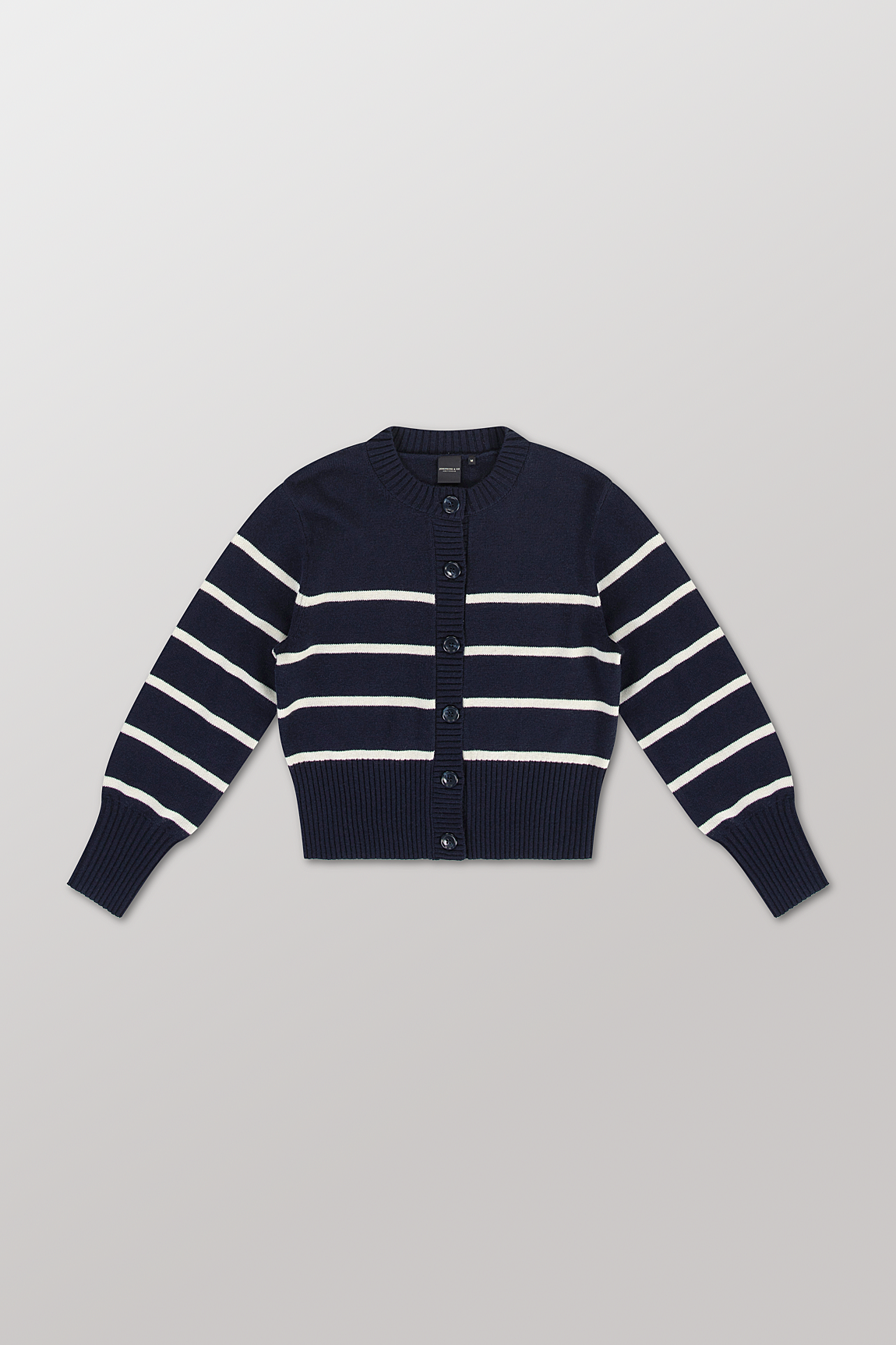 Anja cardigan | Navy stripe