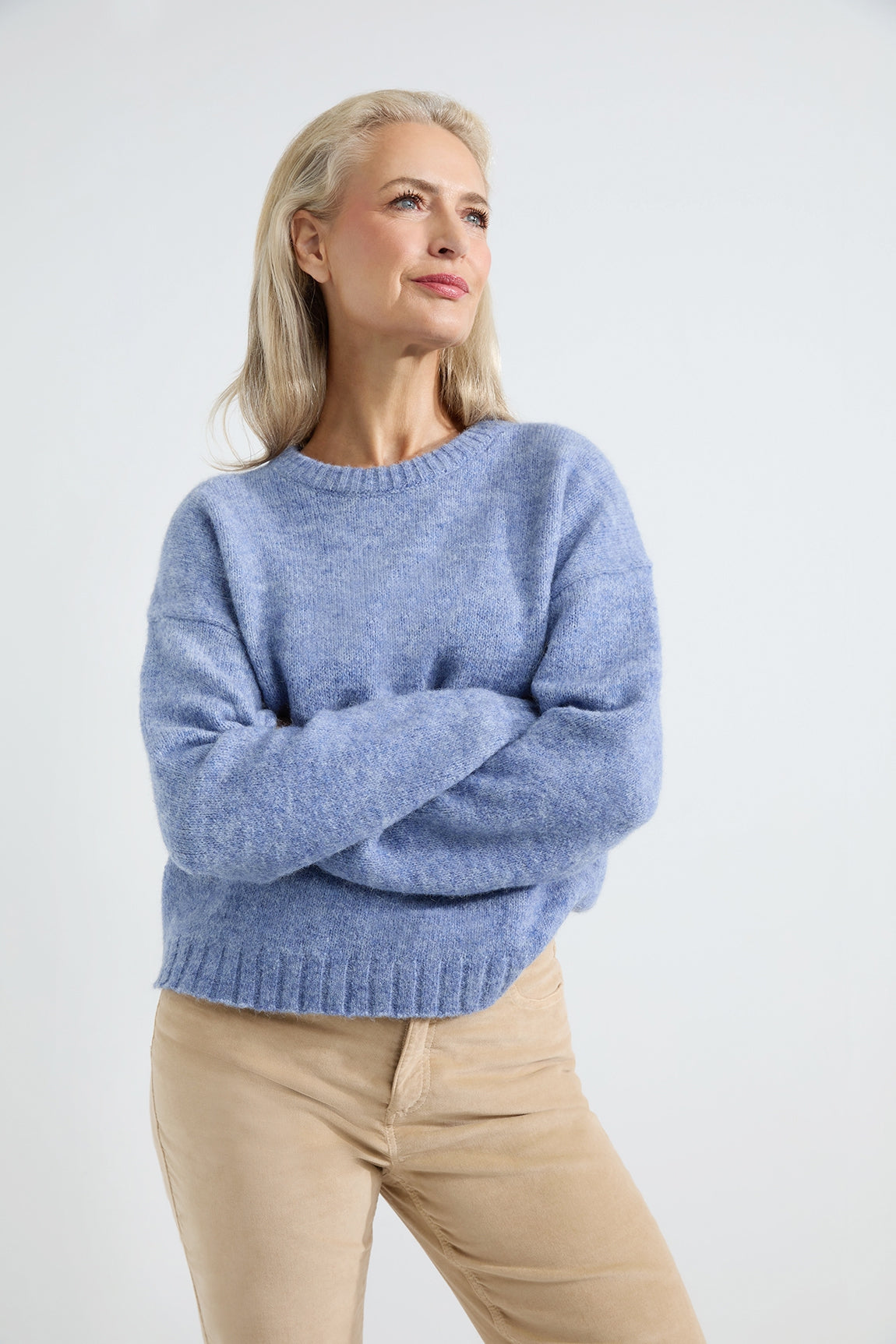 Andrea sweater | Indigo