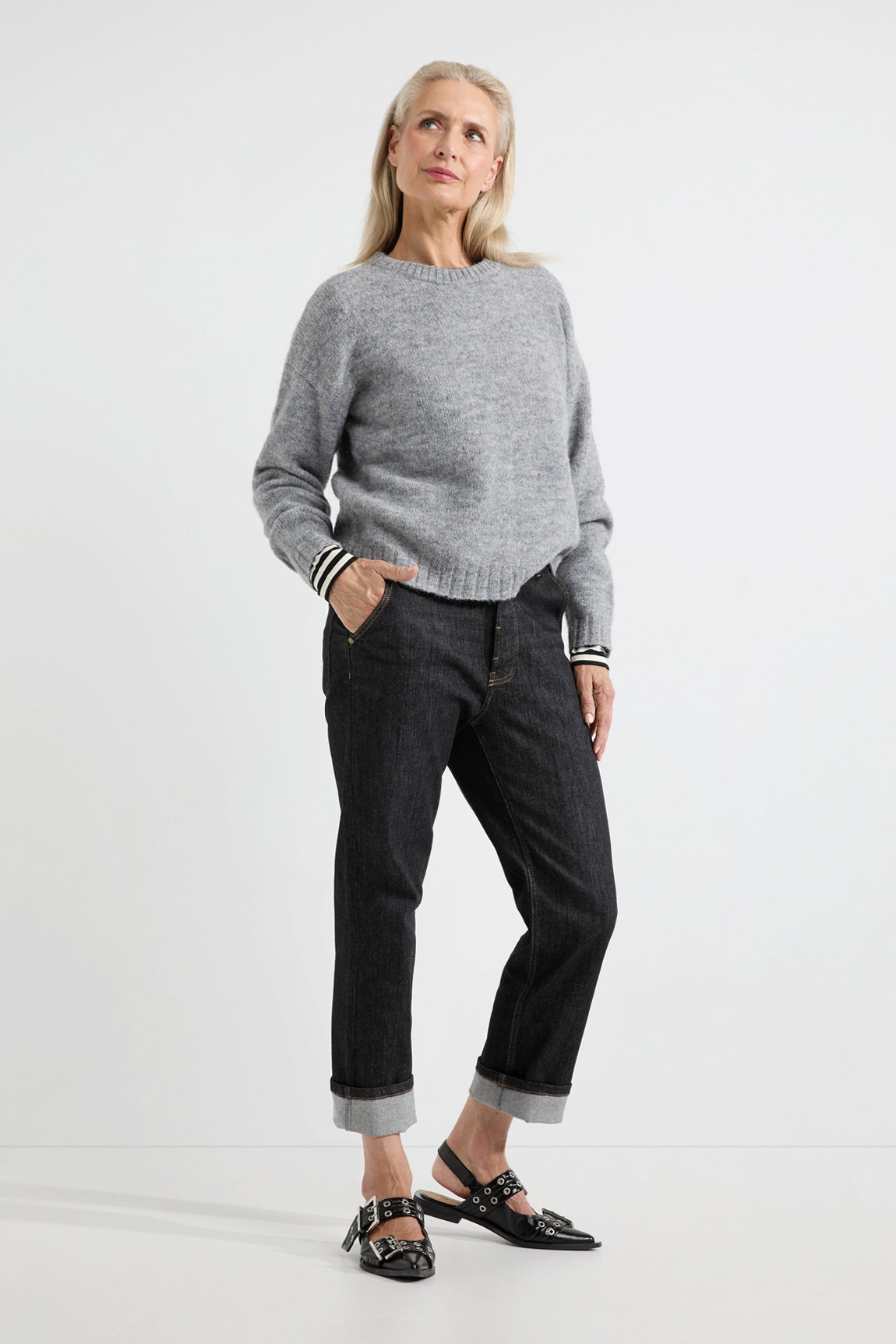 Andrea sweater | Light Grey