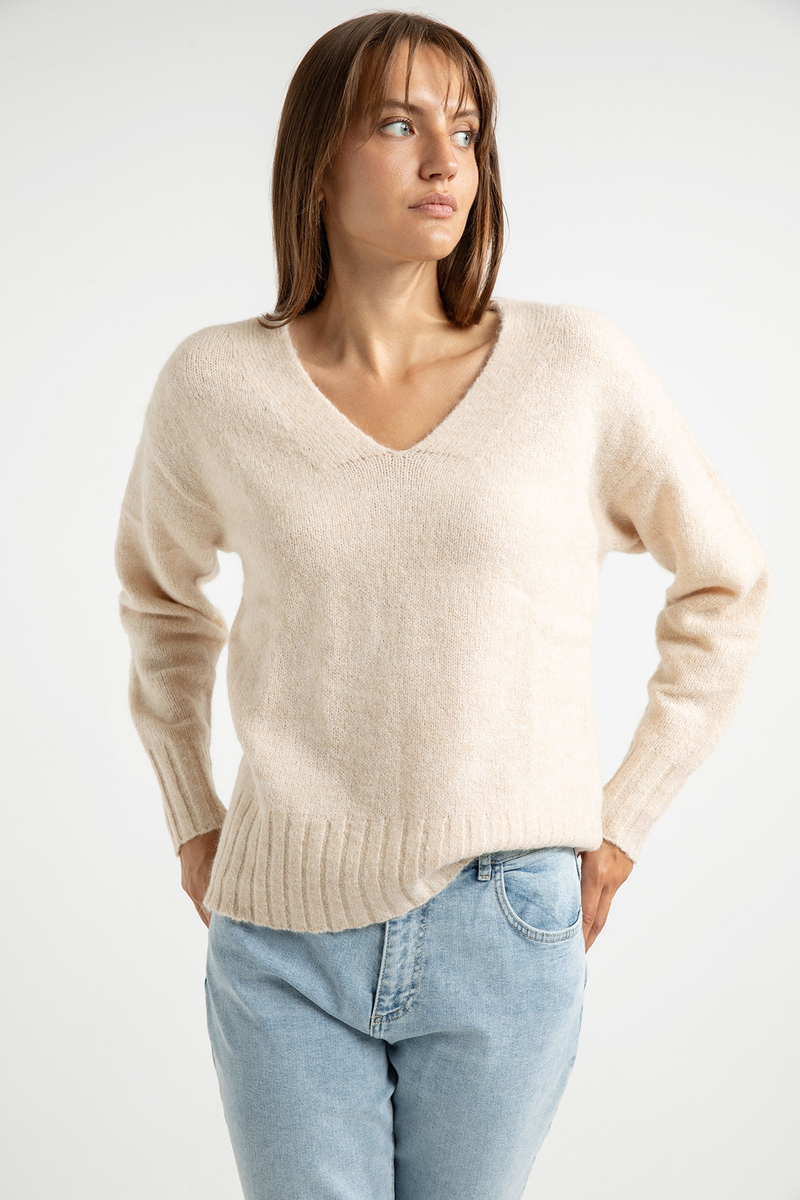 Addy sweater | Sand