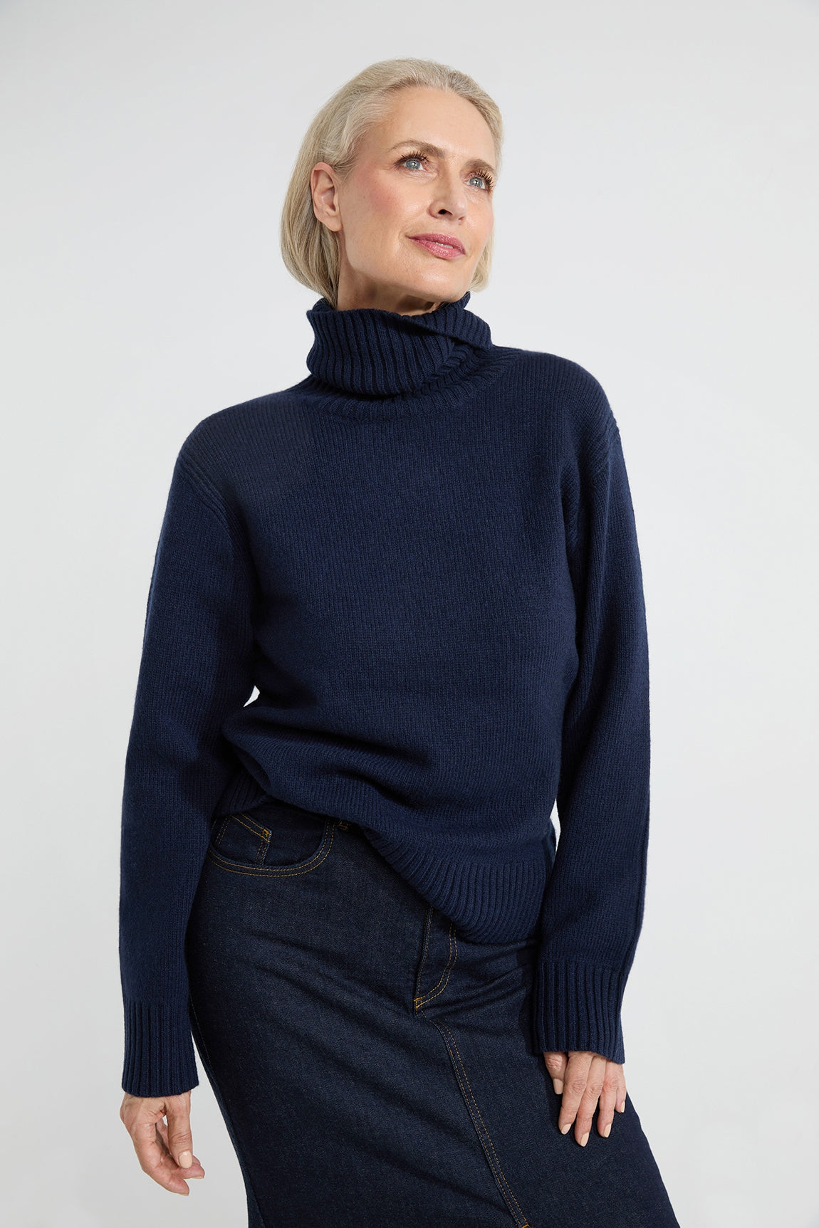 Alfonso sweater | Navy