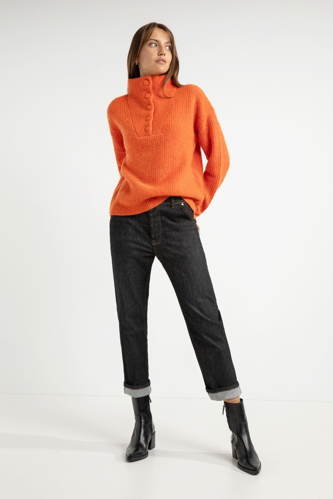 Sergio sweater | Orange