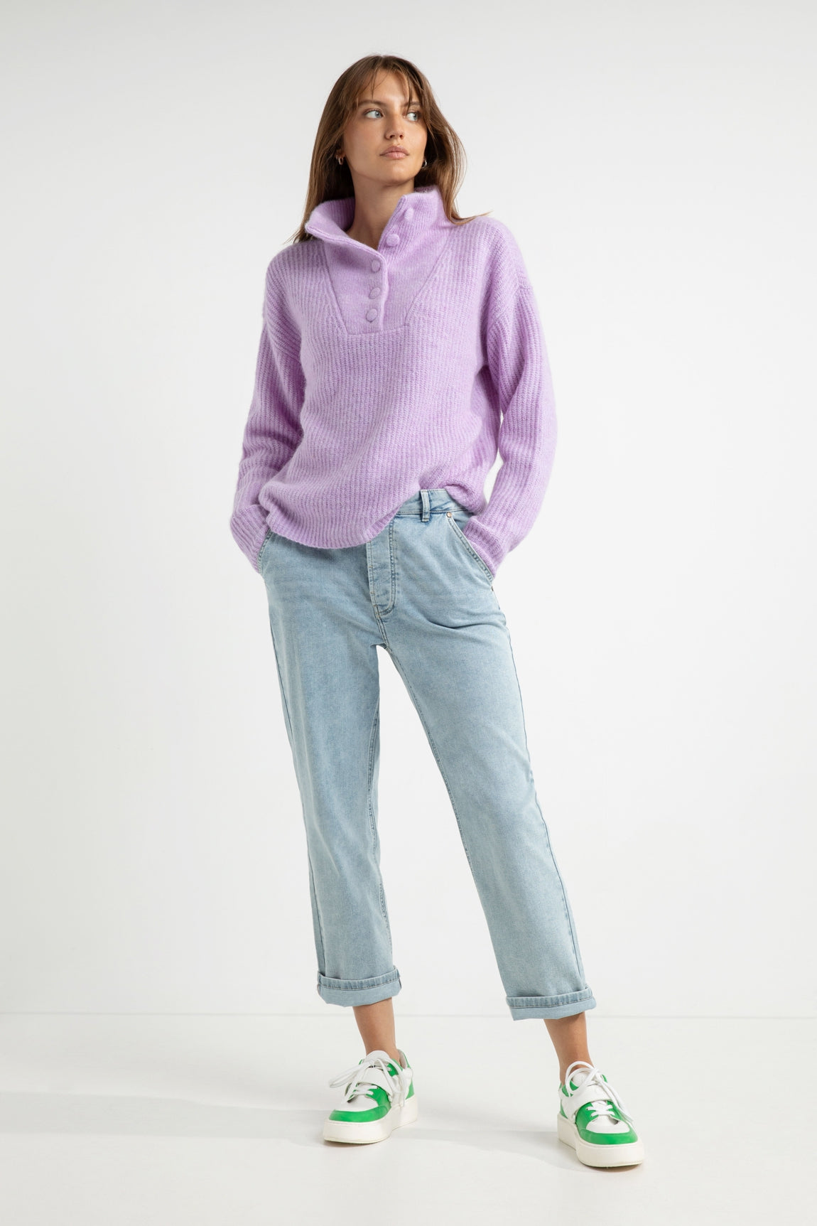 Sergio sweater | Lilac