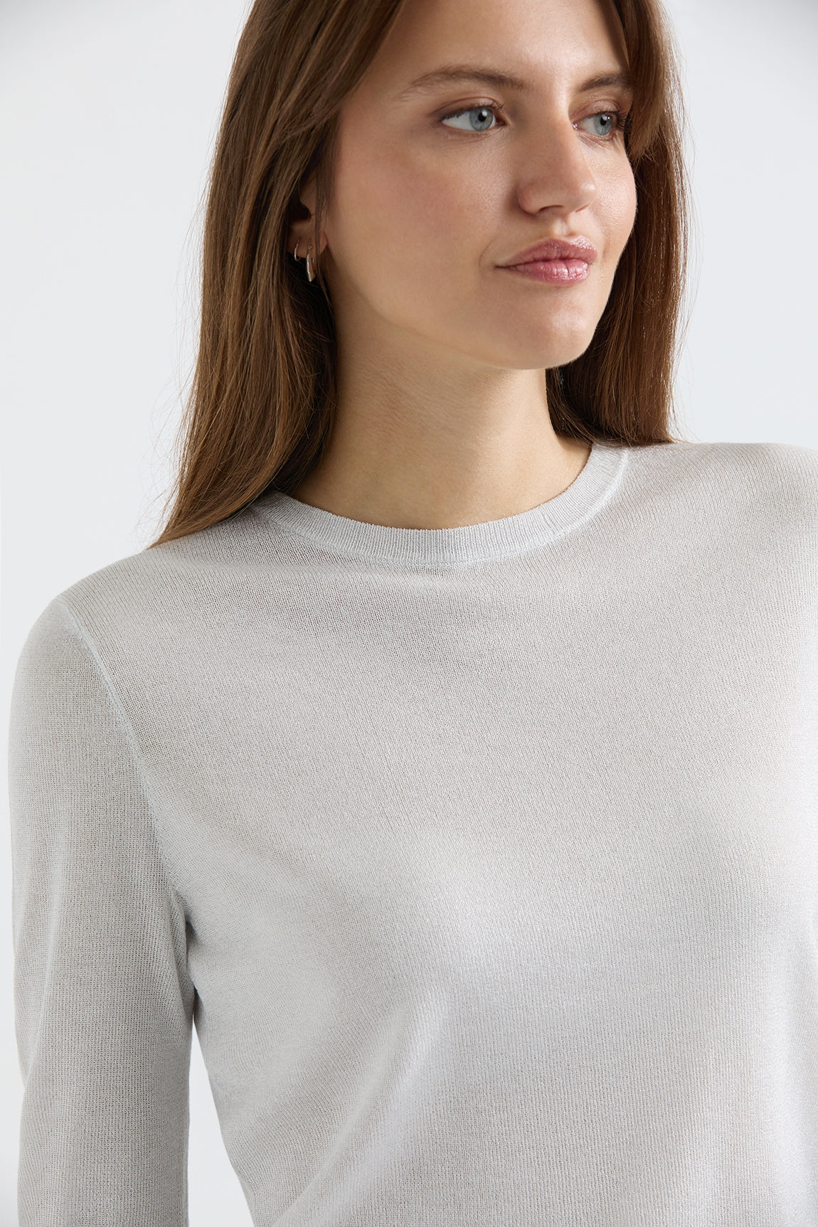 Goldie sweater | Silver