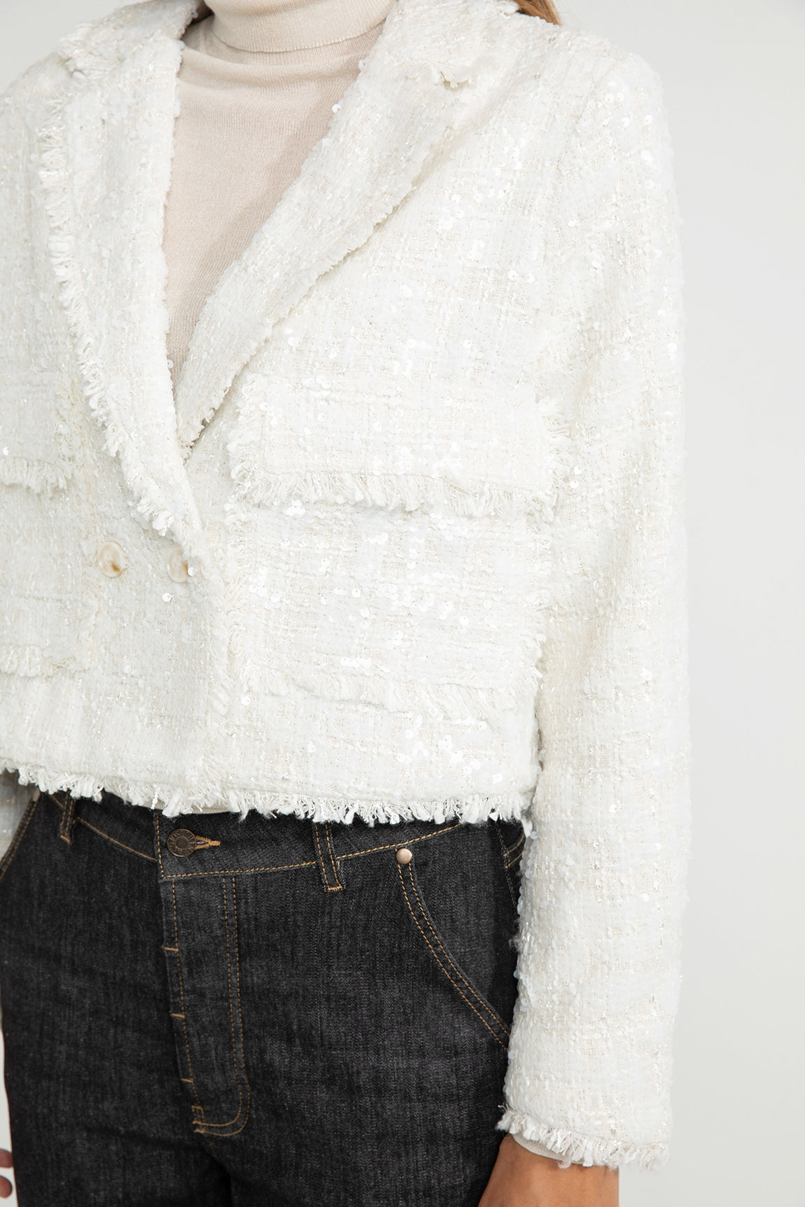 Fleur Blazer | Off White