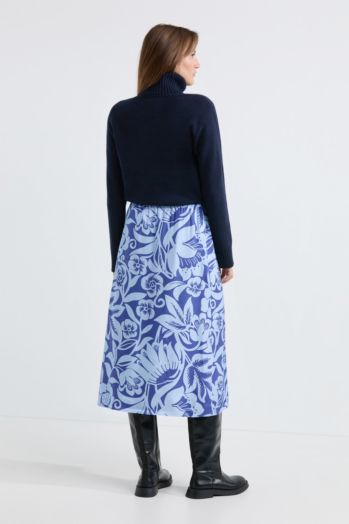 Sia skirt | Ocean Blue Print