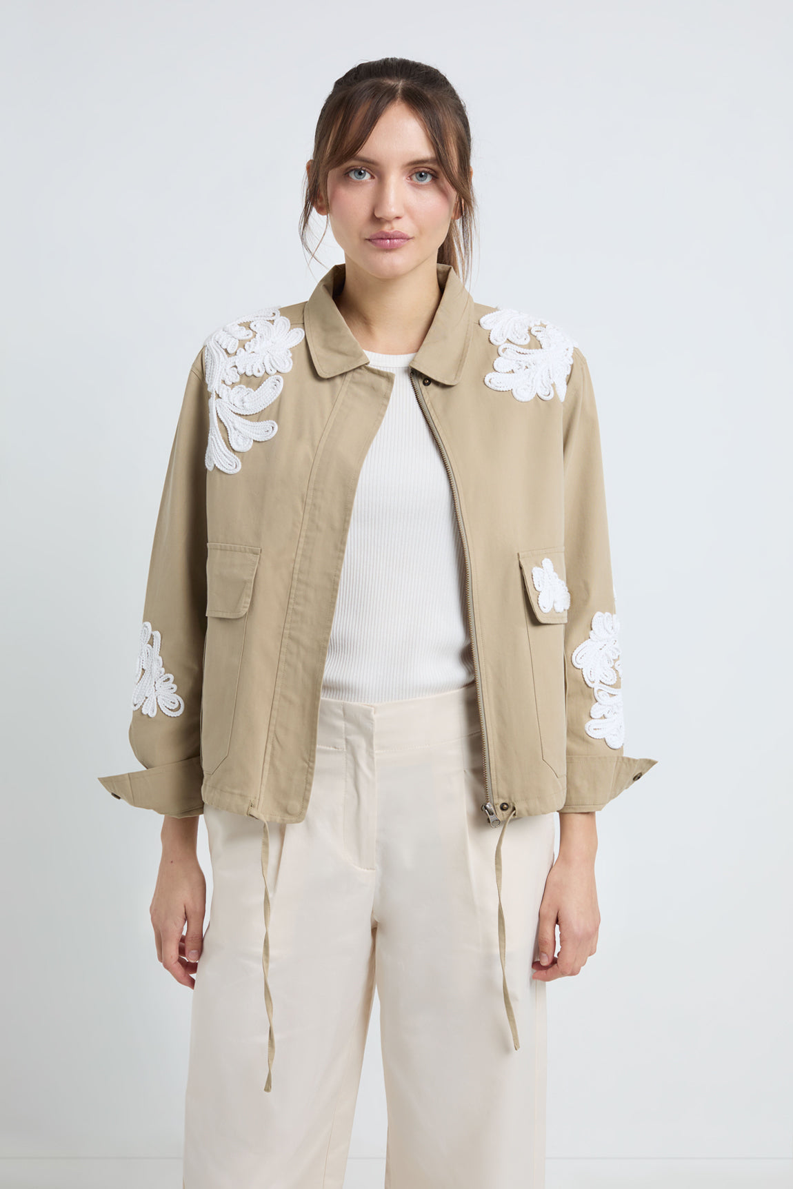 Jeannette jacket | Light Olive