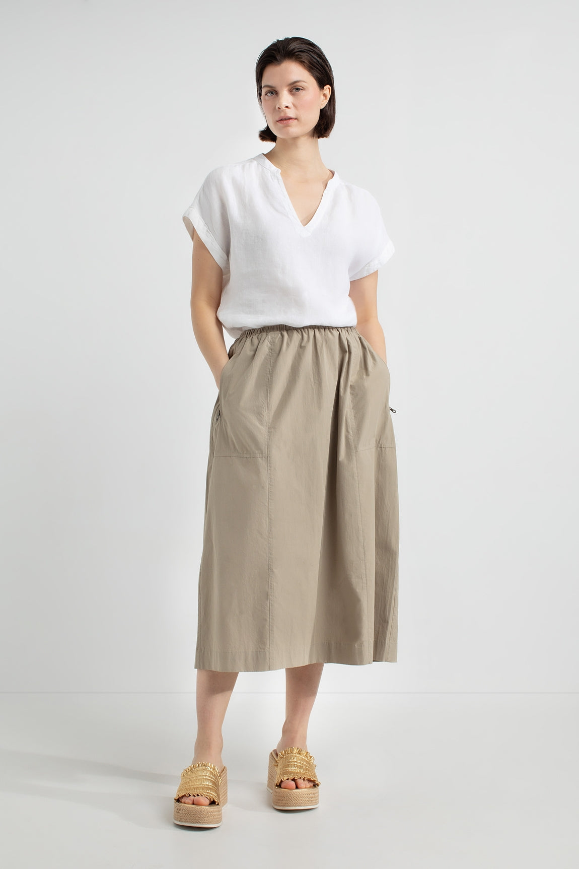 Janna skirt | Light Olive