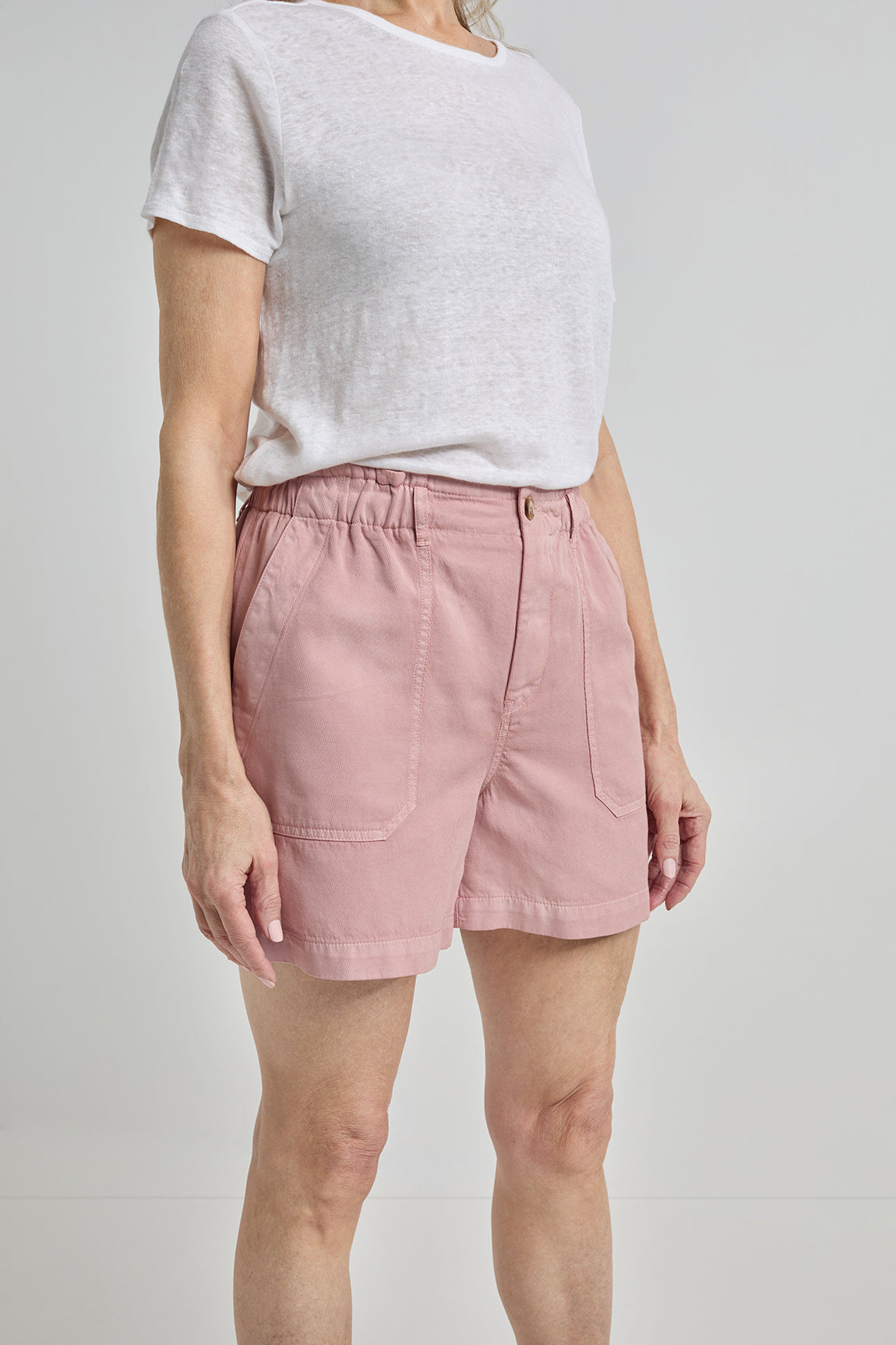 Jean shorts | Mauve