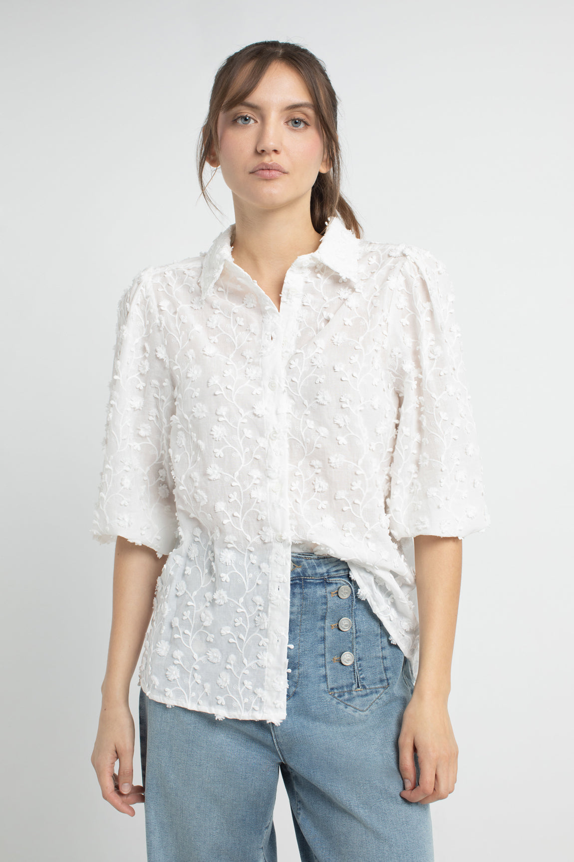 Devan blouse | White