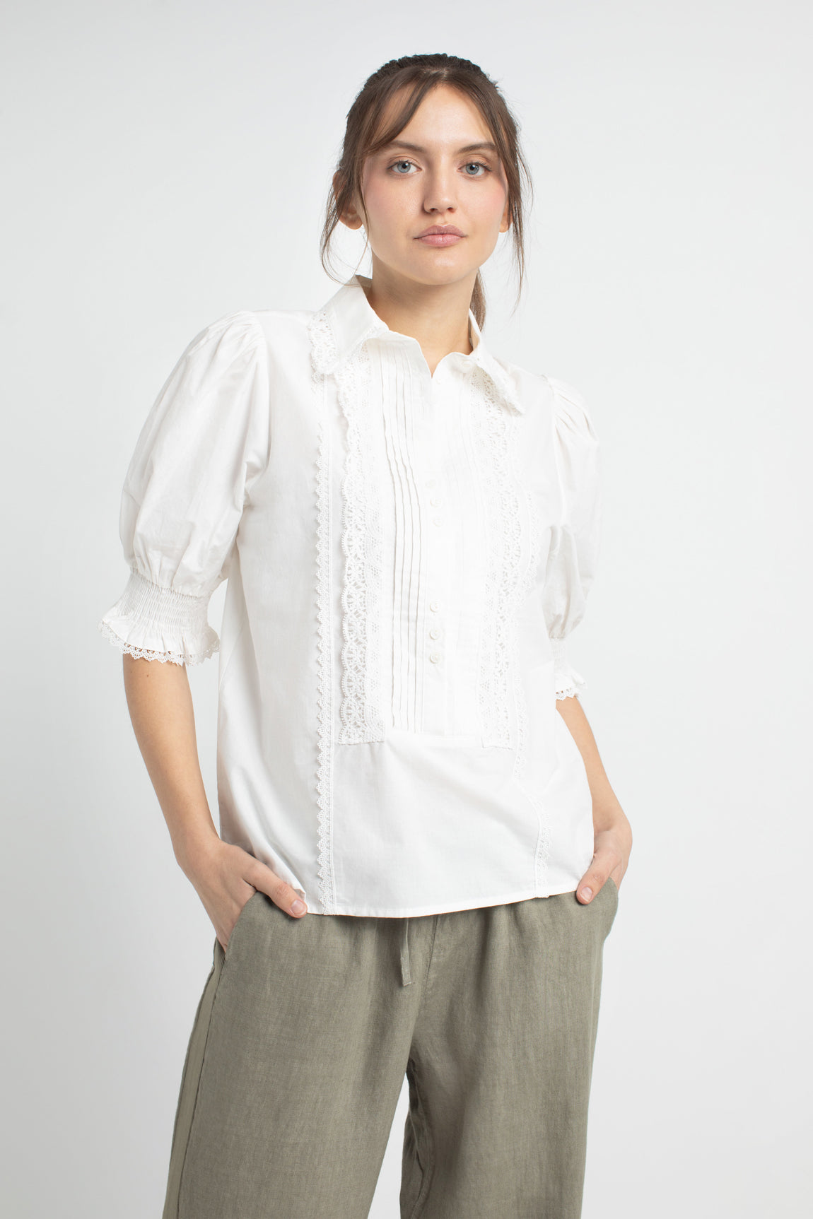 Jenny blouse | White