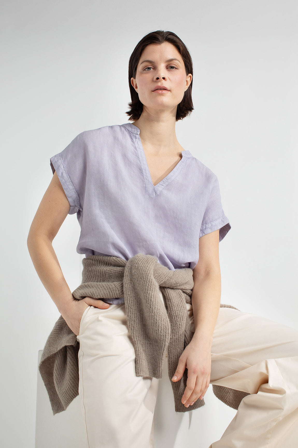 Jutta blouse | Light Lilac