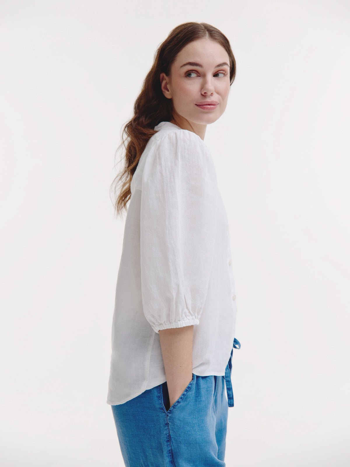 Jolene blouse | White