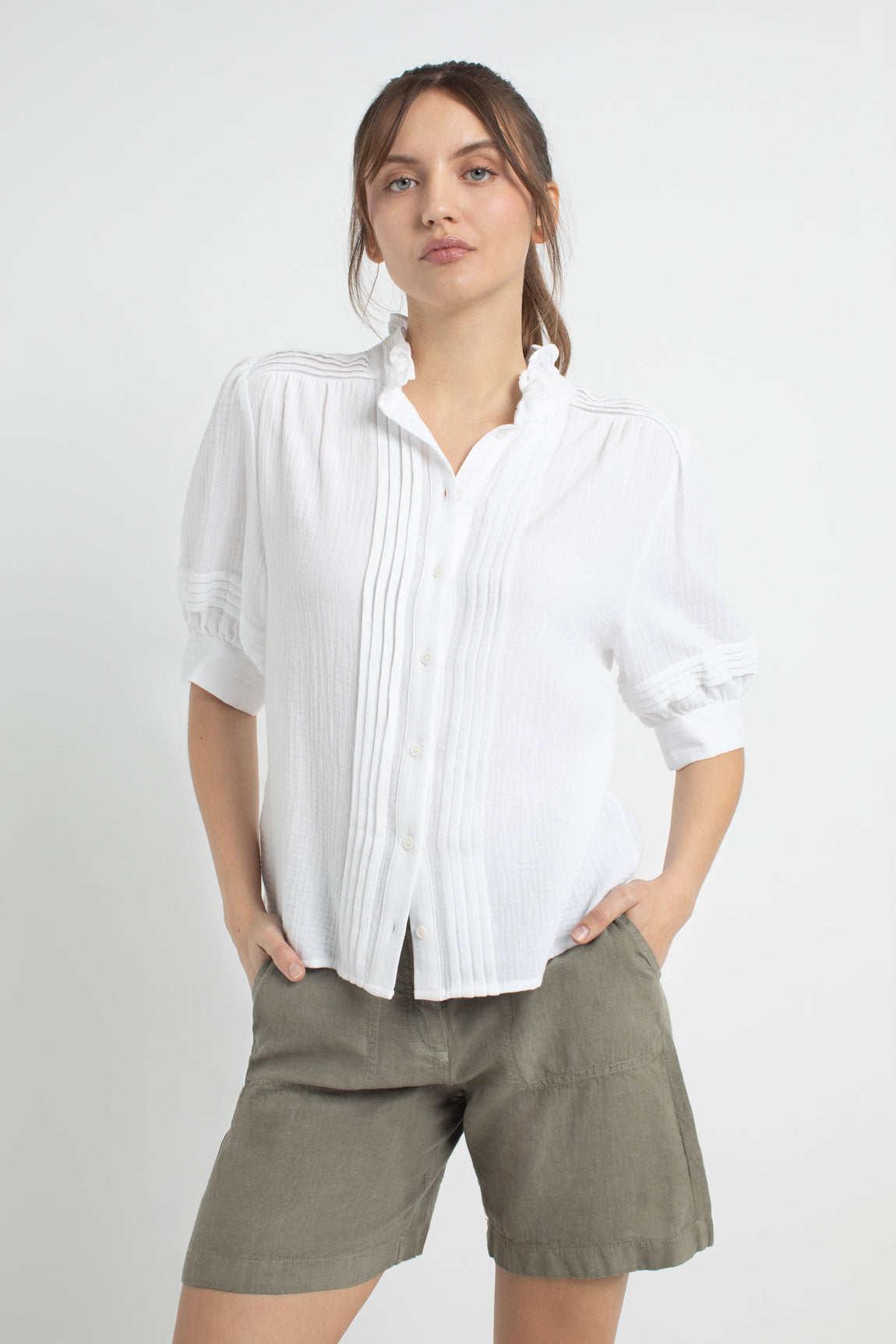 Johan blouse | White