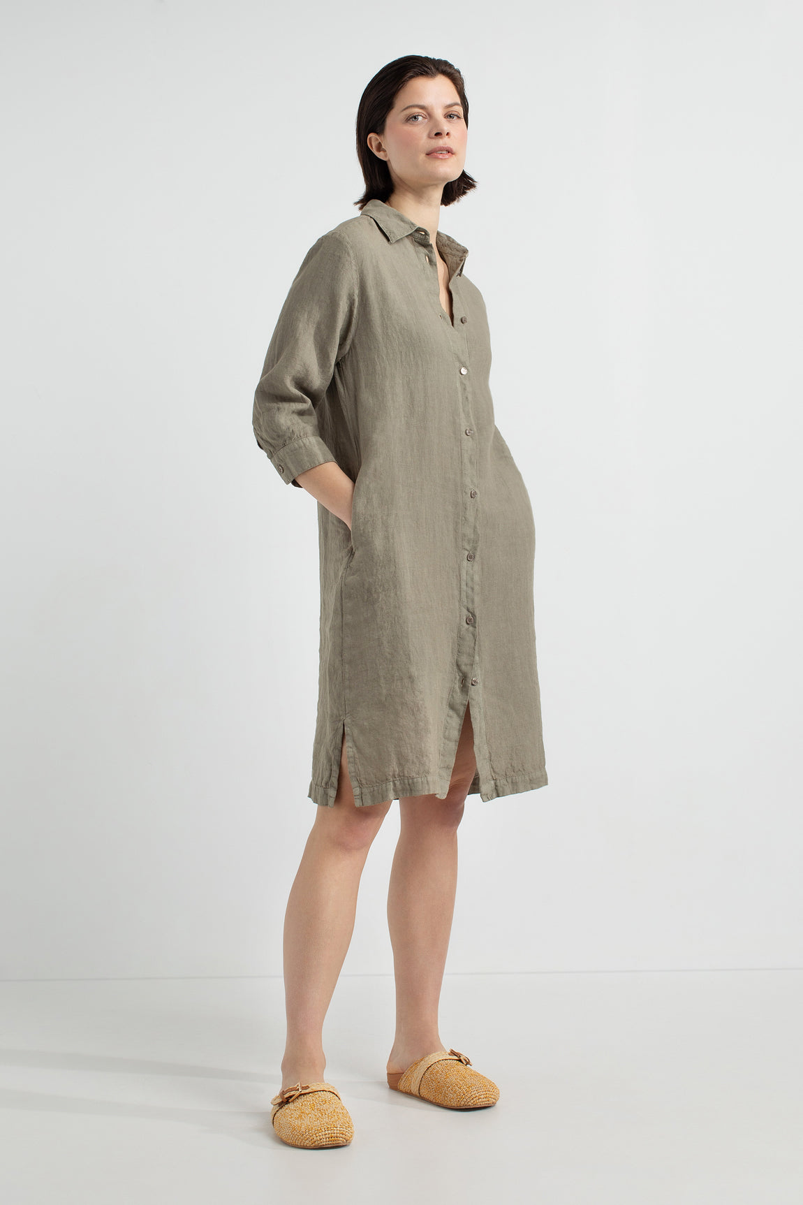 Joni dress | Light Olive