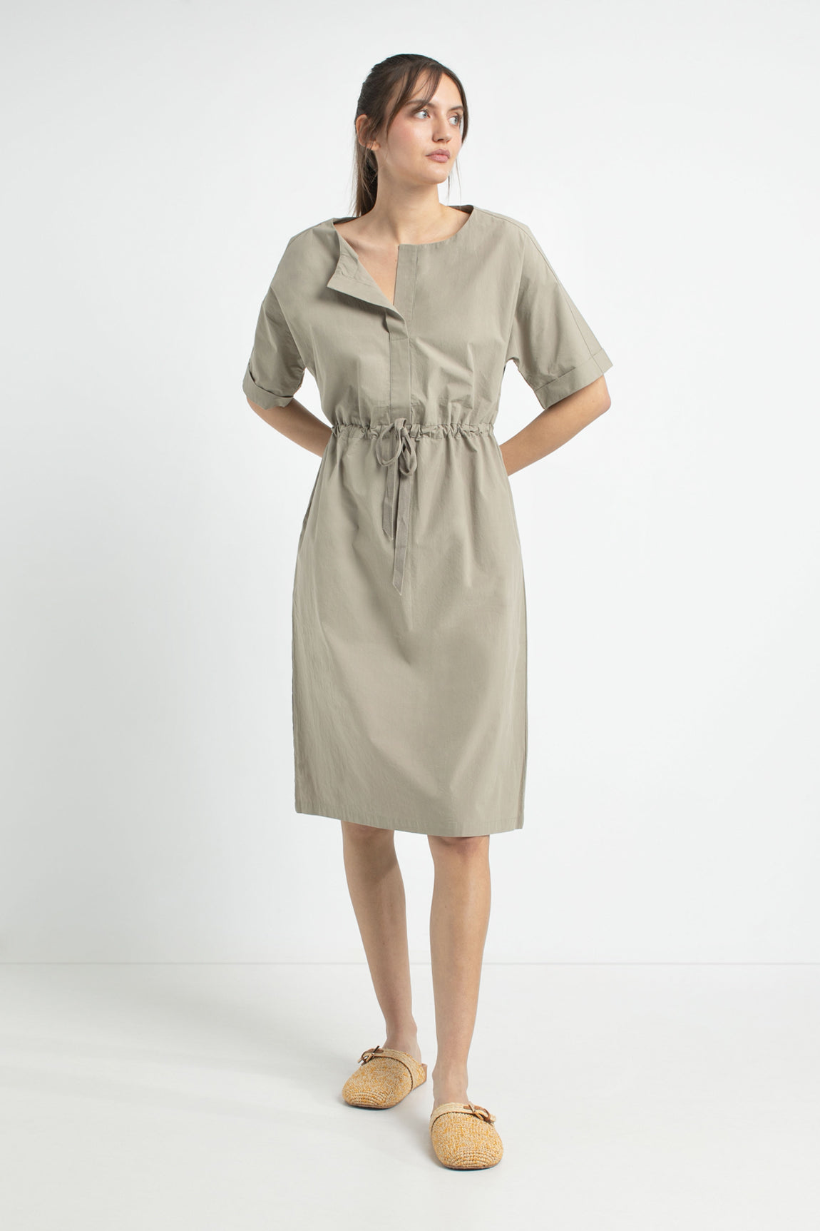 Jane dress | Light Olive