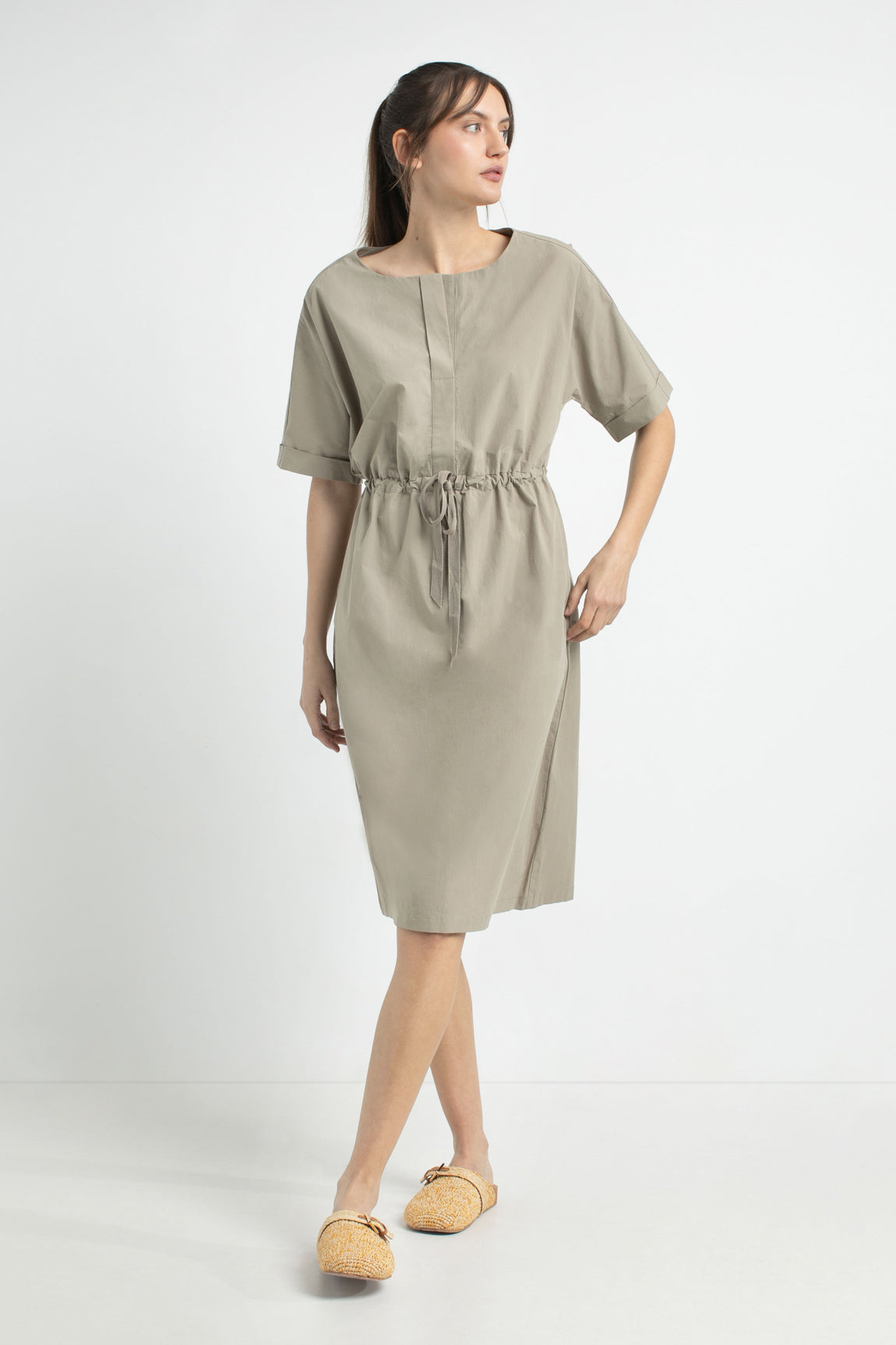 Jane dress | Light Olive